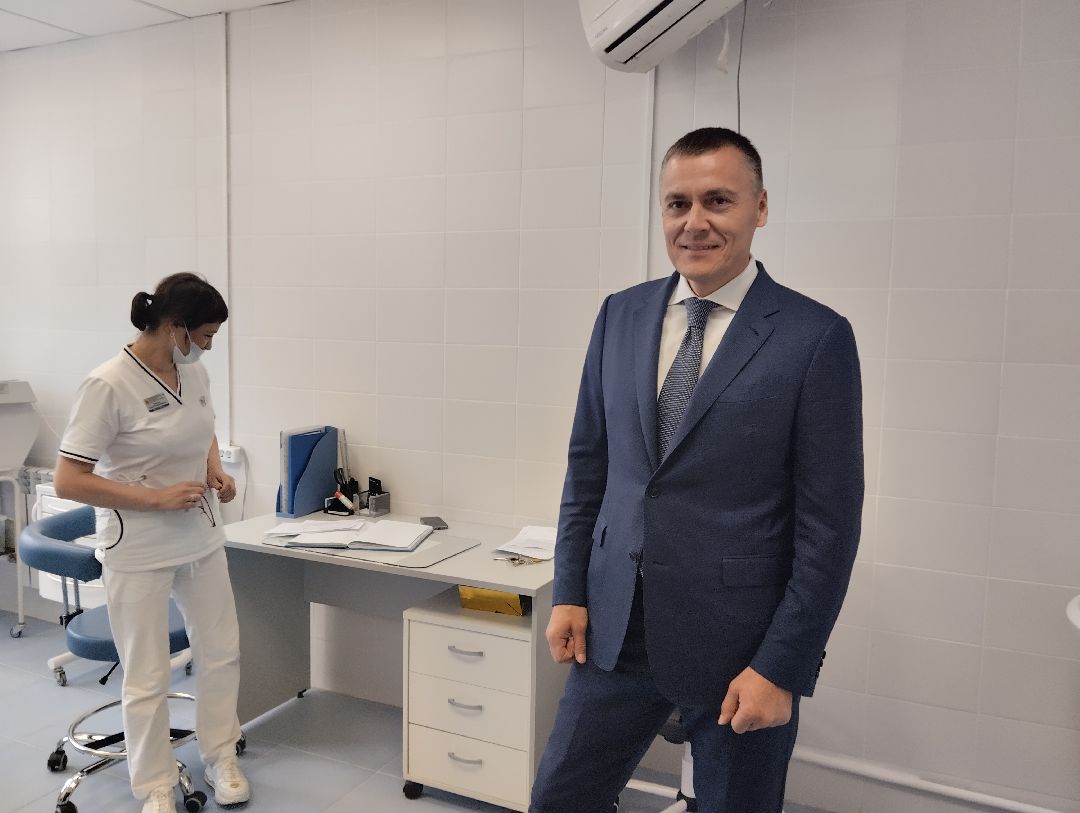 поликлиника, ремонт