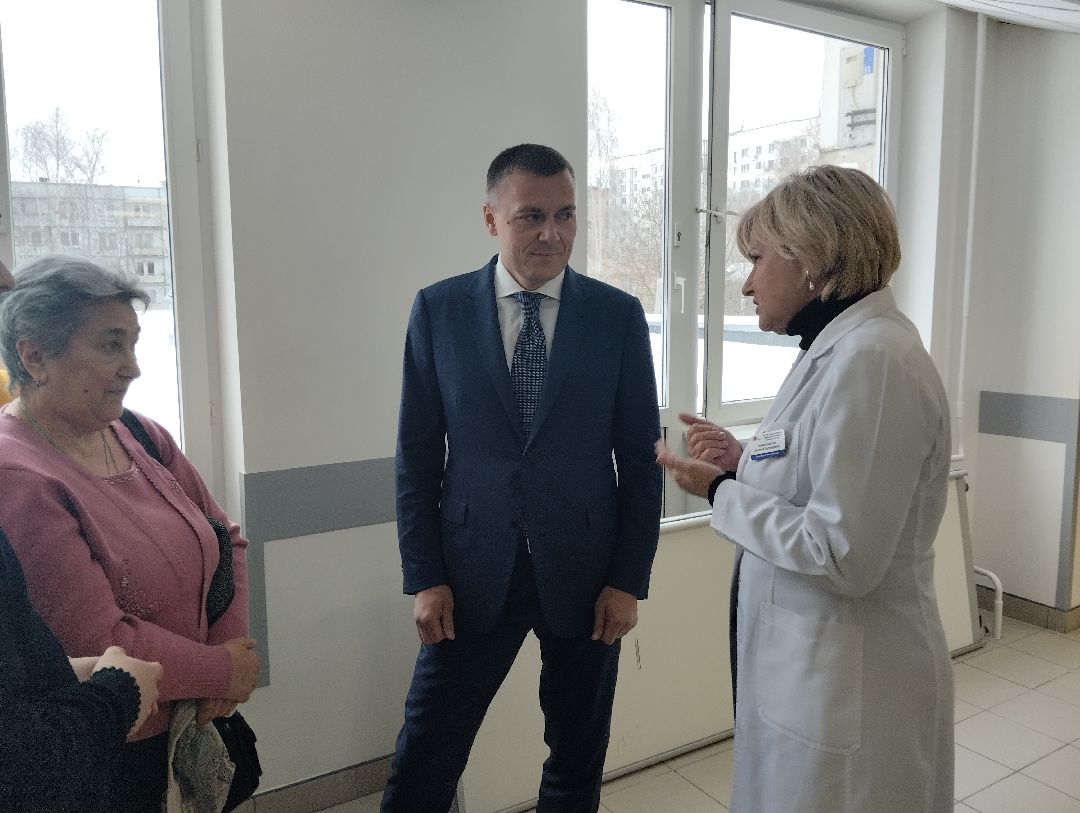 поликлиника, ремонт