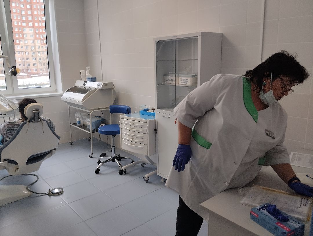 поликлиника, ремонт