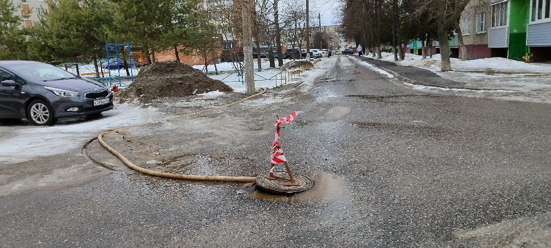 ХВС, промывка системы, Луховицы