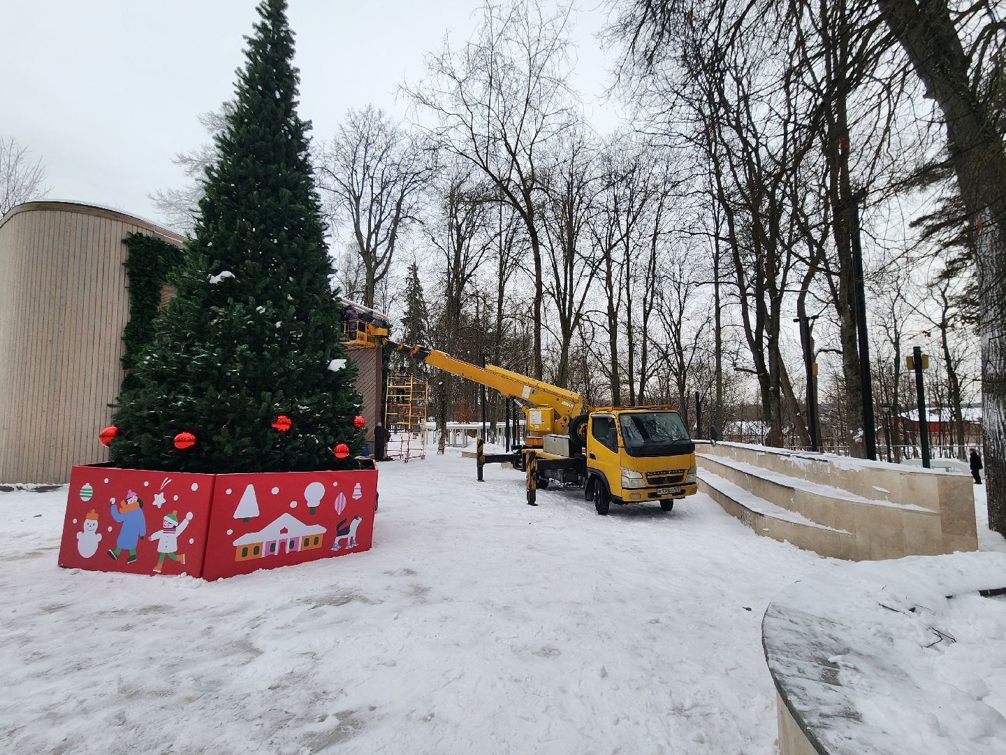 Звенигород, новогодняя елка, культура подмосковья,