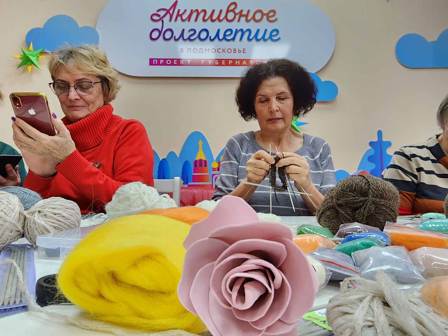 раменское, активное долголетие, ДК имени Воровского, творческие занятия,