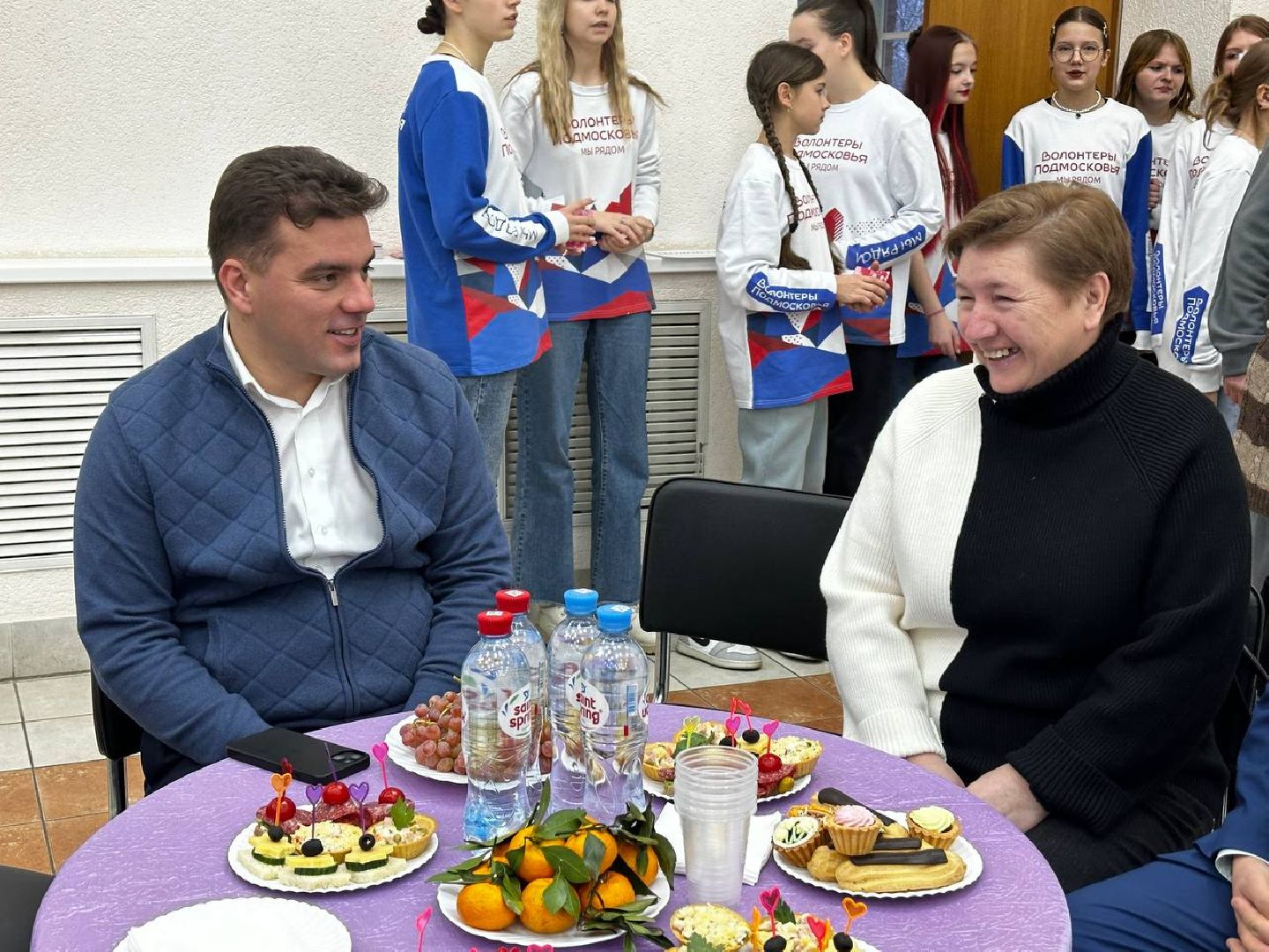 можайск, можайский городской округ, подмосковье, встреча главы, глава, сво, семьи военнослужащих, поддержка, спецоперция, военнослужащие, дети, жены, мамы,