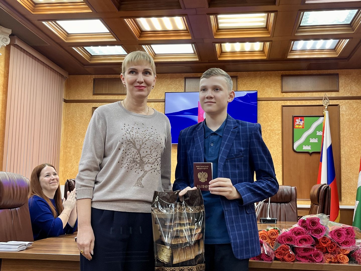 наро-фоминский городской округ, вручение паспортов, гражданин Подмосковья,паспорт гражданина рф,