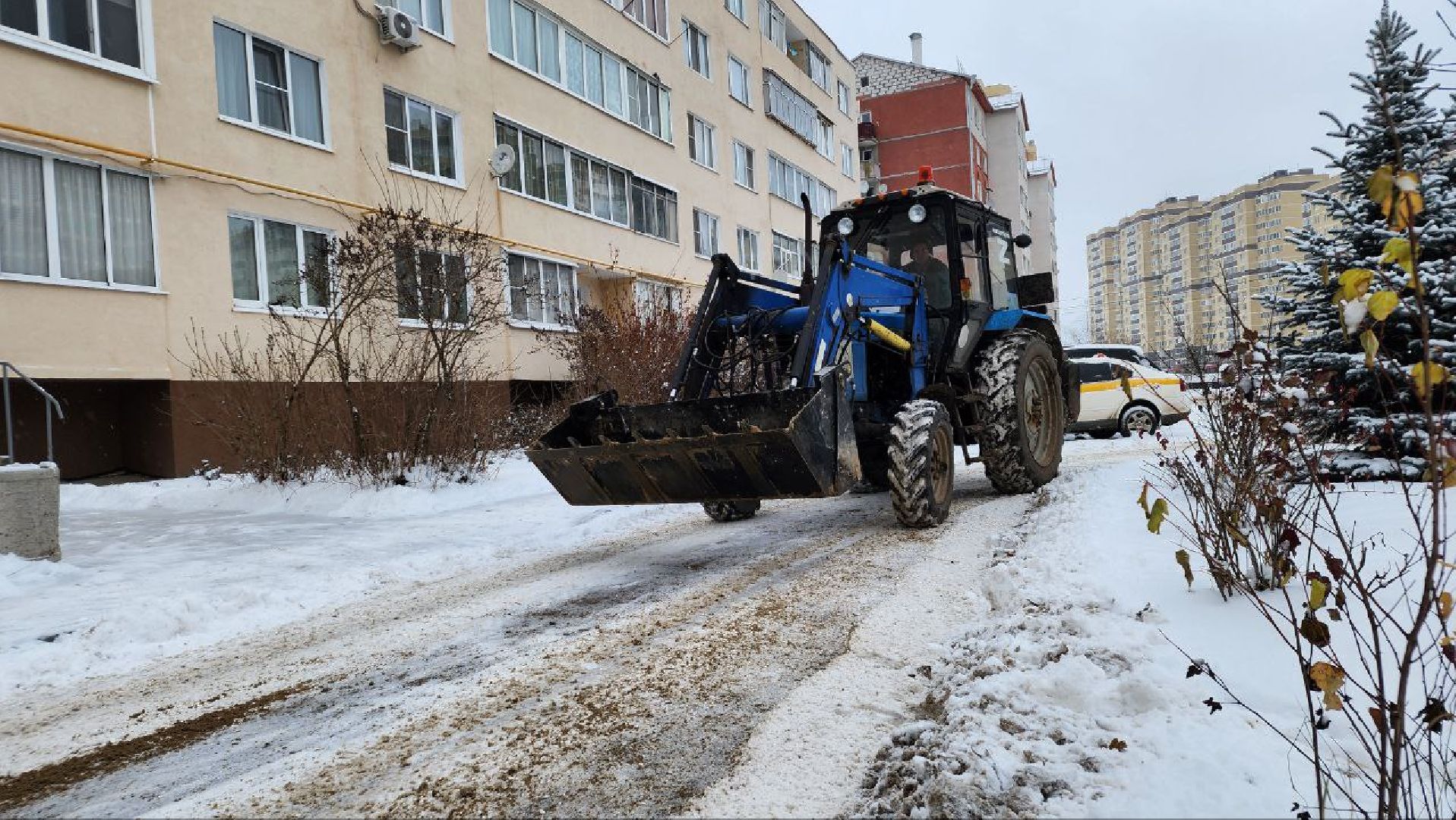 жкх, уборка территорий, коммунальные службы, Лосино-Петровский,