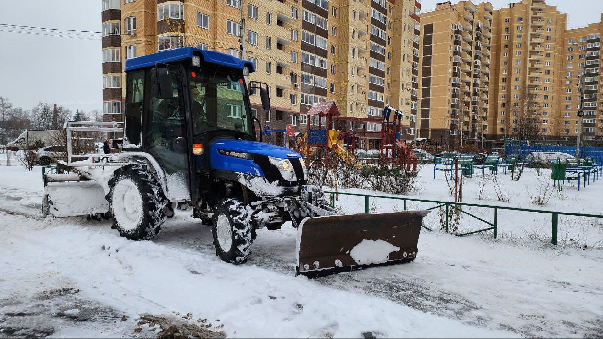 жкх, уборка территорий, коммунальные службы, Лосино-Петровский,