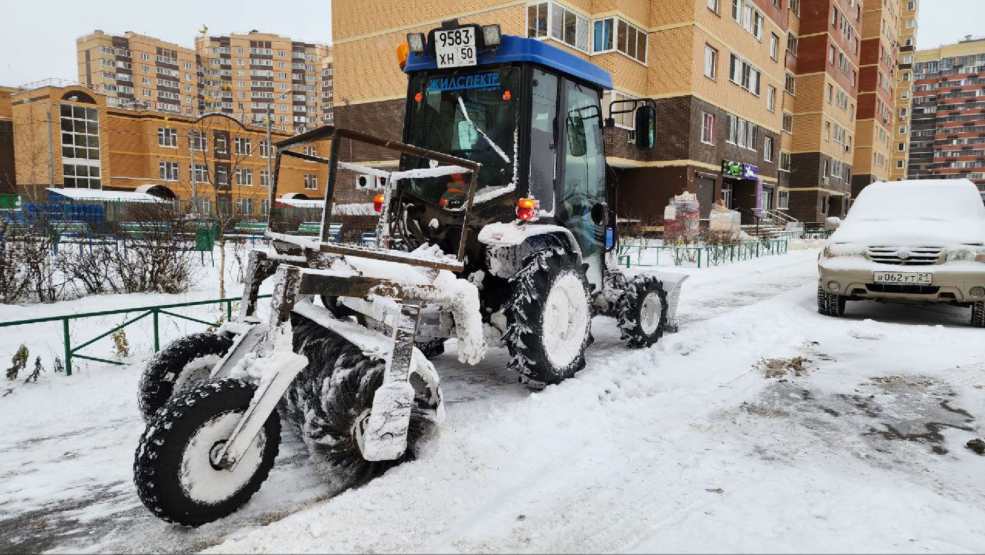 жкх, уборка территорий, коммунальные службы, Лосино-Петровский,