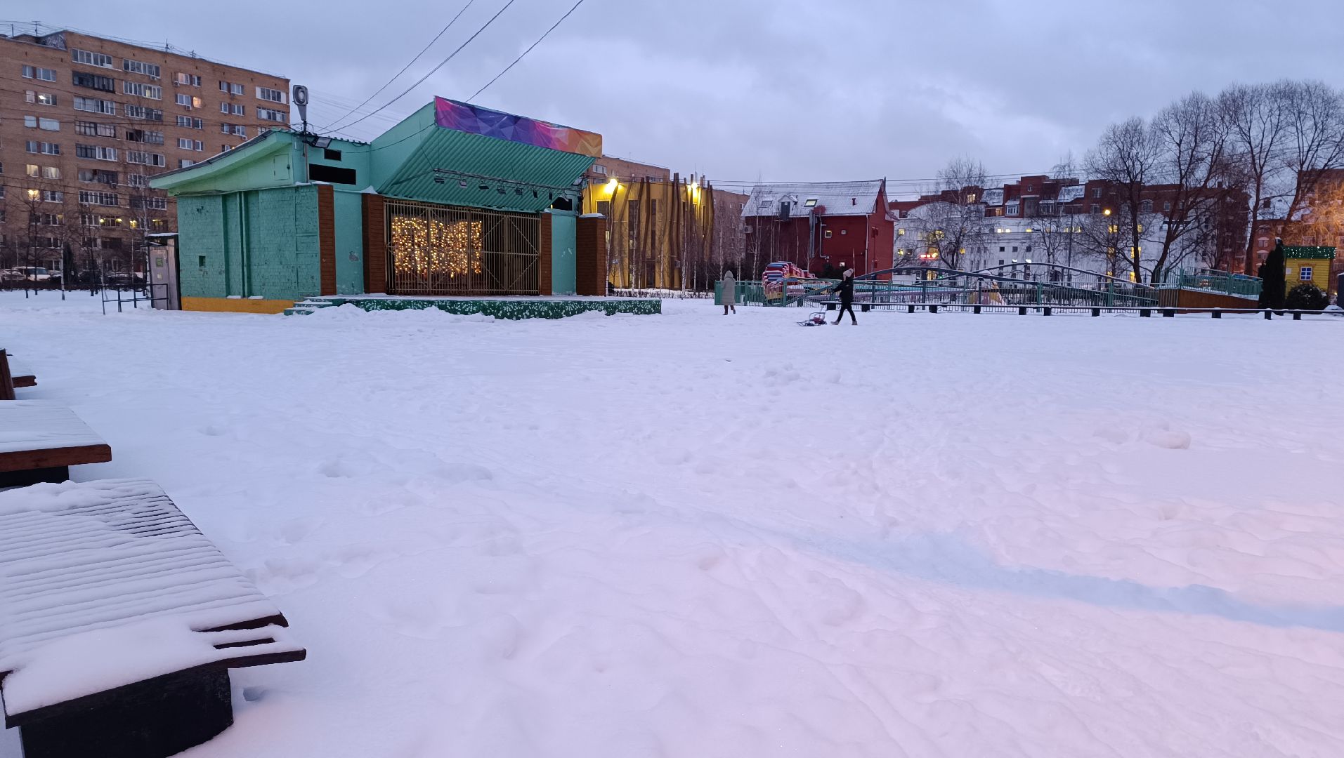 парк, реконструкция, лобня,