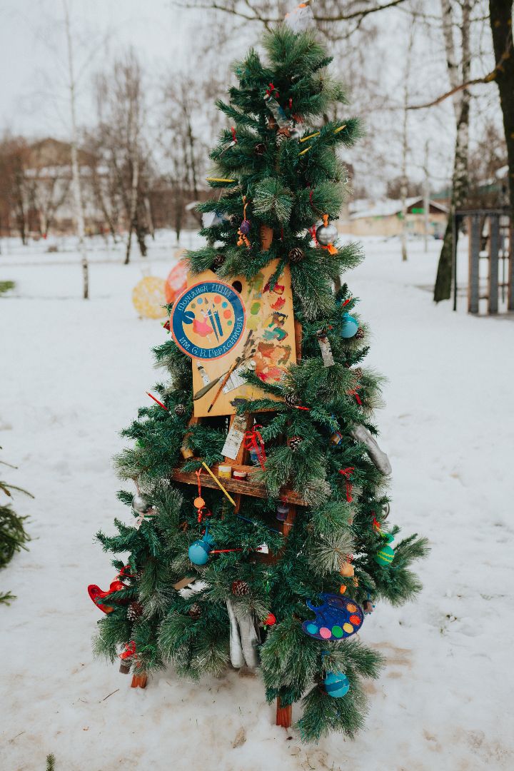 можайск, можайский городской округ, подмосковье, фестиваль, новый год, креативные елки, символ нового года,