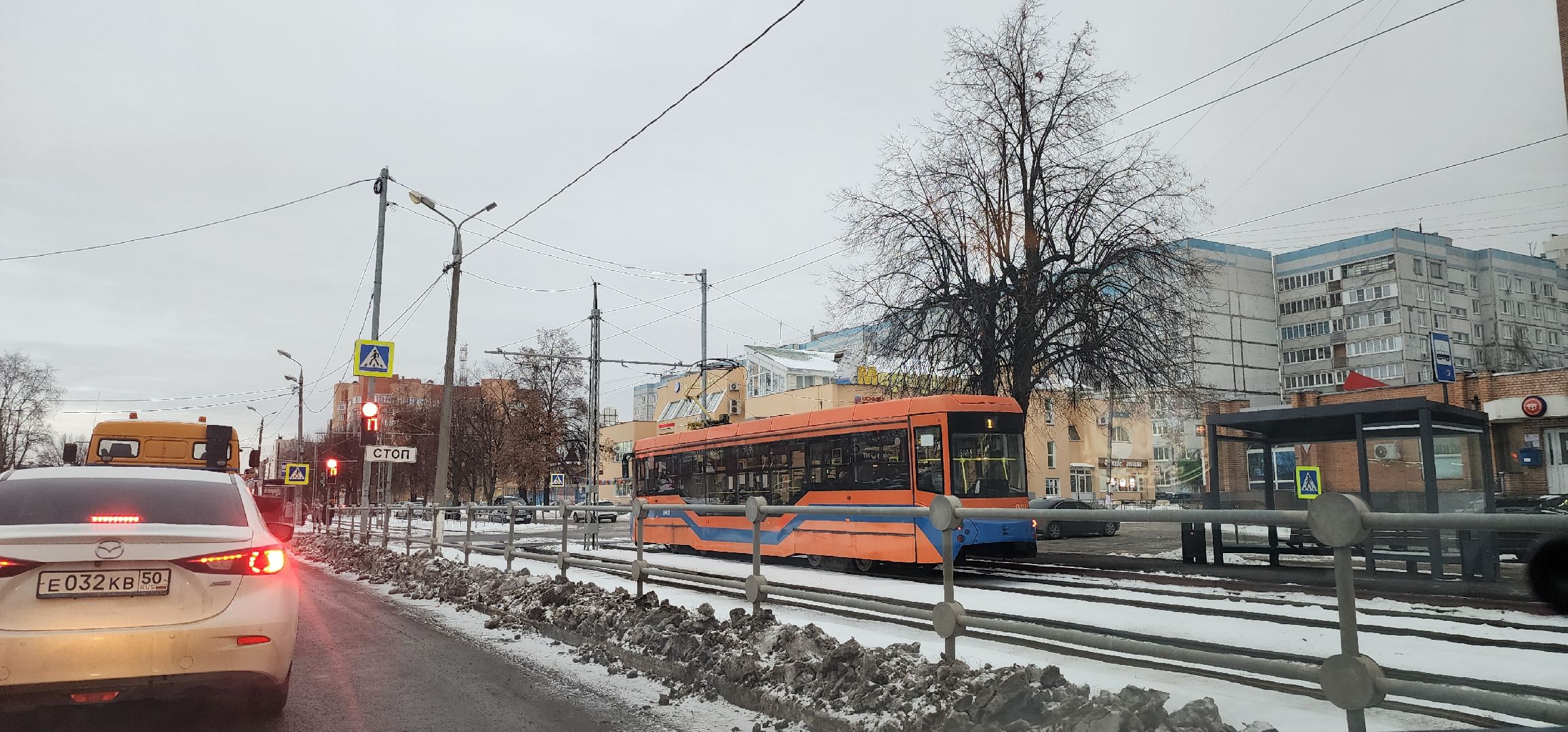 Коломна, транспорт, трамвай,