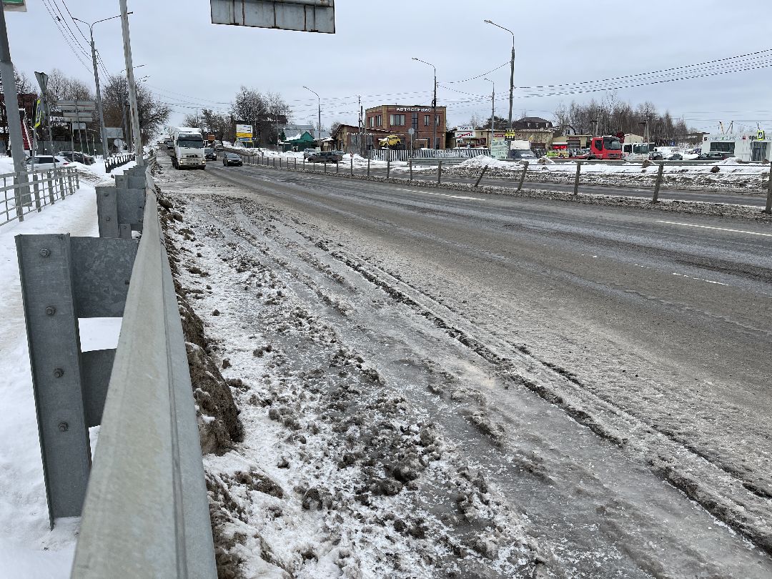 Дороги, Юдино, обледенение, снег, лёд, безопасность, обслуживание, Добродел