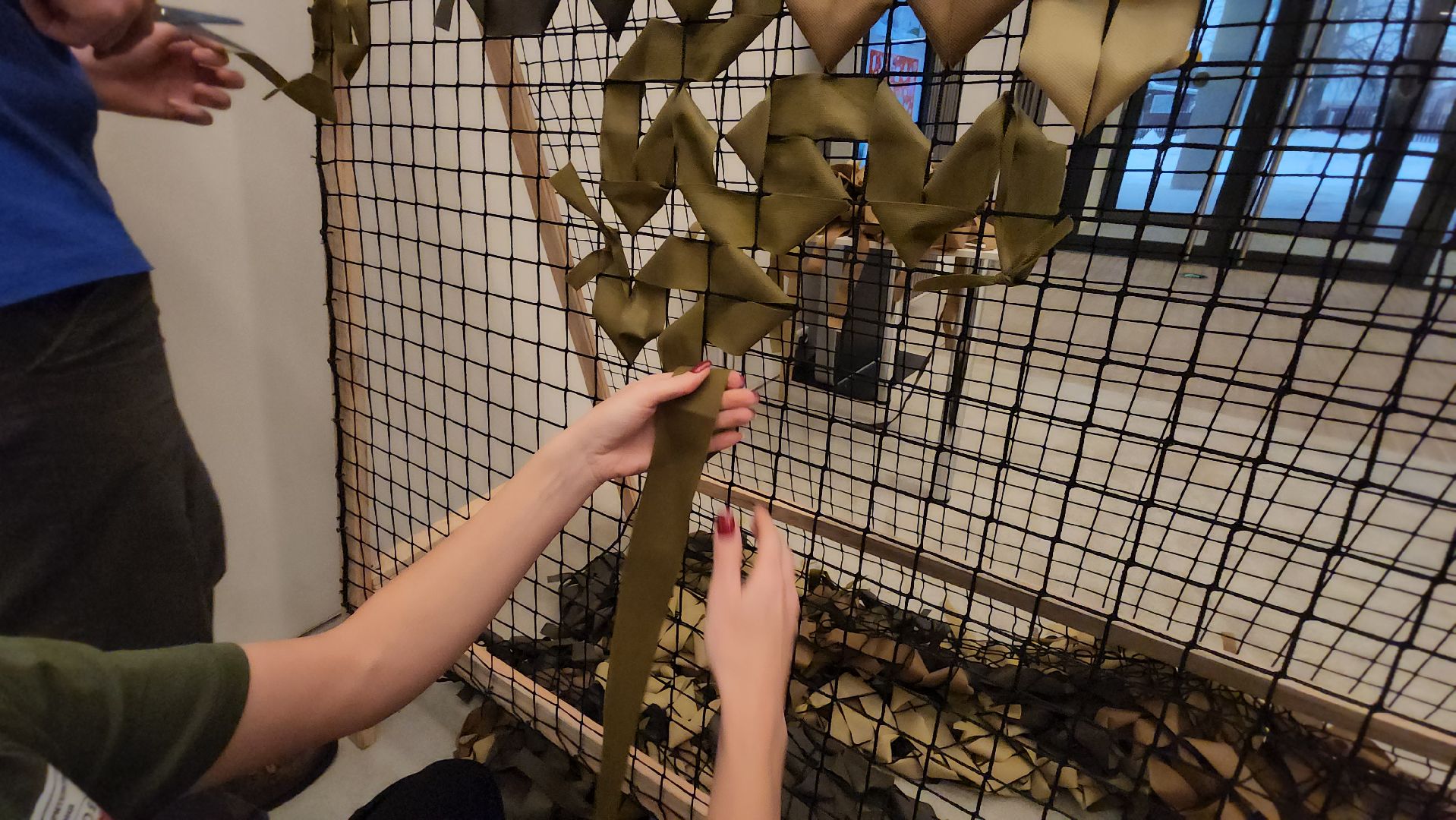 руза, рузский городской округ, троя, благотворительный фонд, московская область, подмосковье, маскировочные сети,