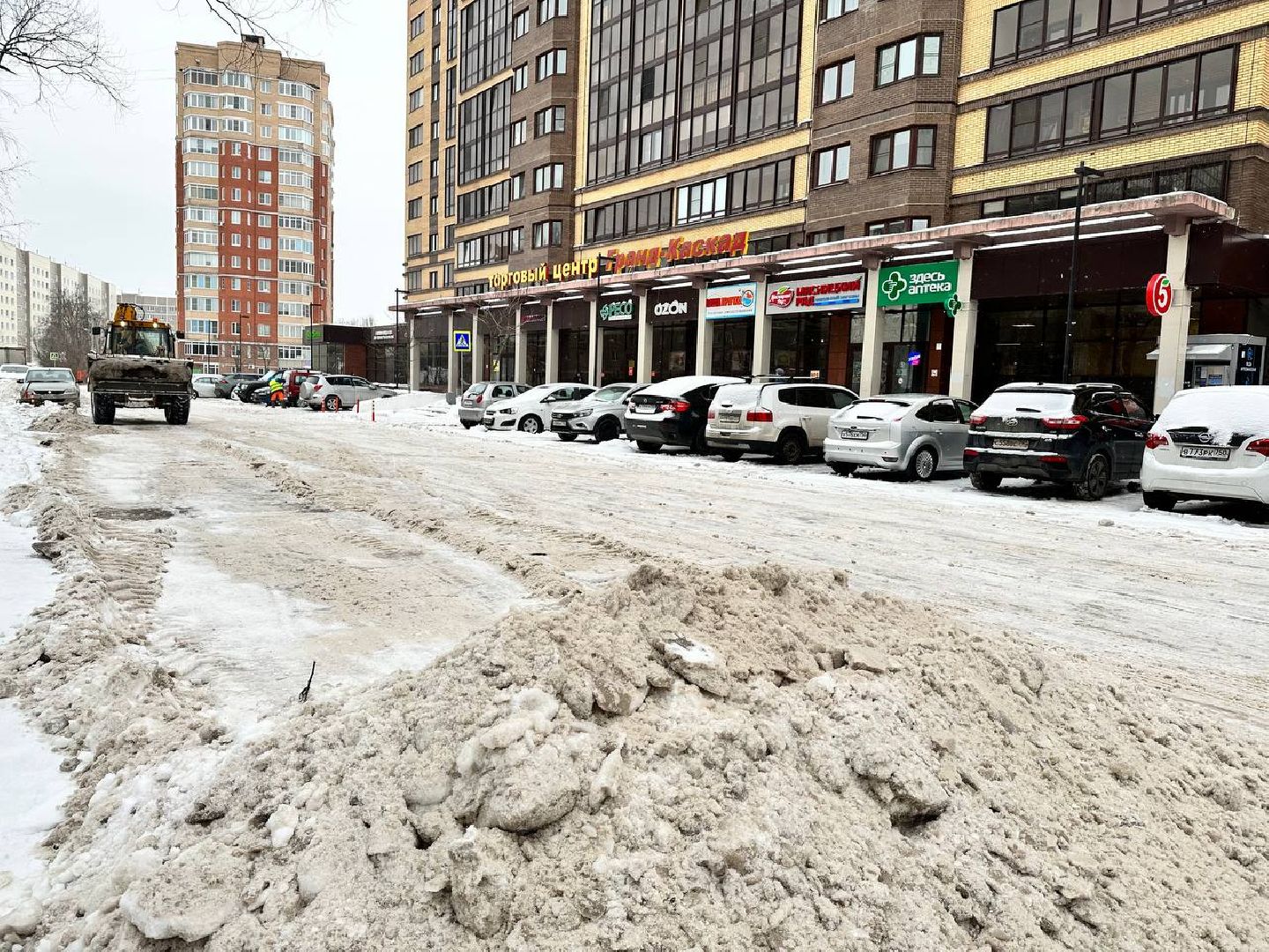 уборка снега, коммунальные службы, снегоуборка, Наро-Фоминск,