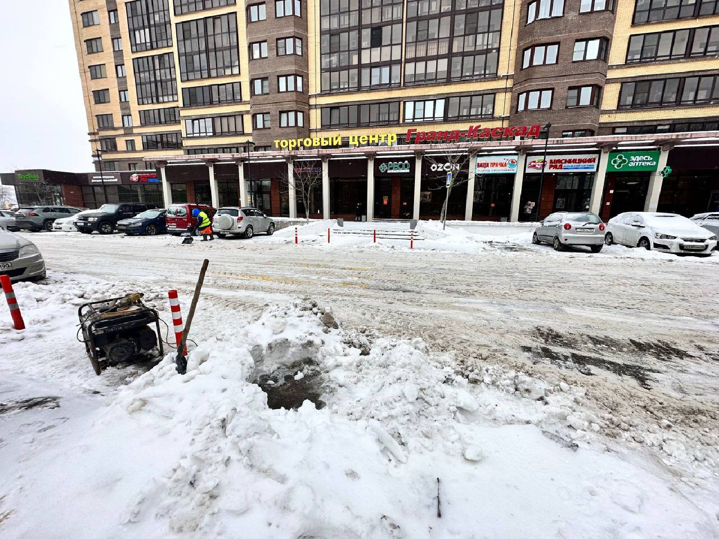 уборка снега, коммунальные службы, снегоуборка, Наро-Фоминск,