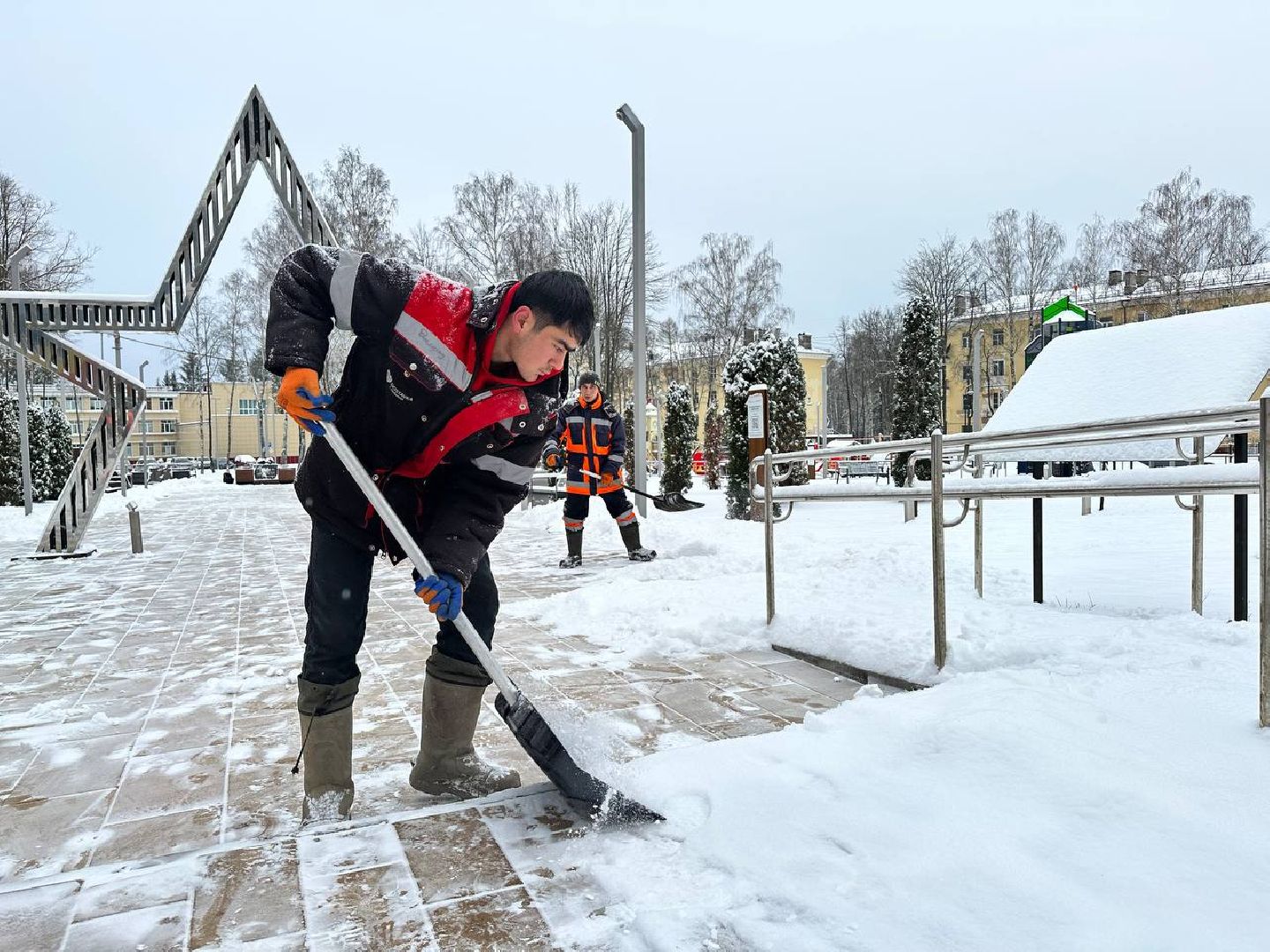 снегоуборка, жкх, Наро-Фоминск,