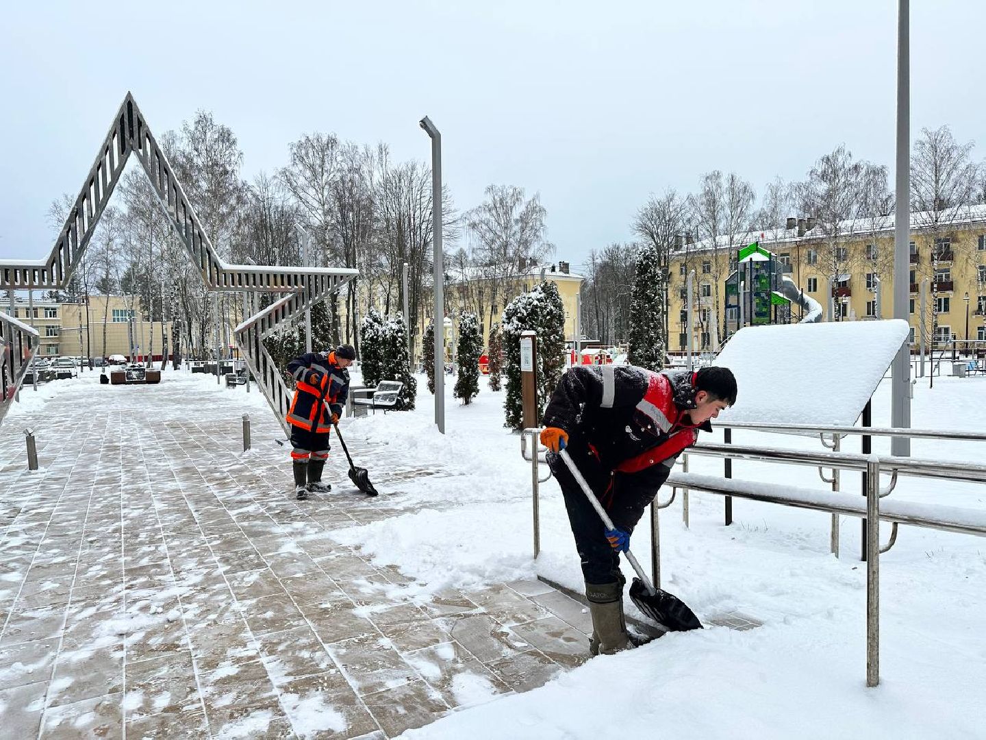 снегоуборка, жкх, Наро-Фоминск,