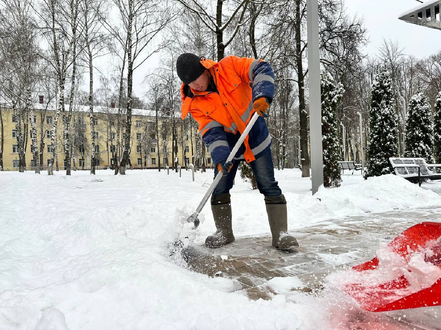 снегоуборка, жкх, Наро-Фоминск,