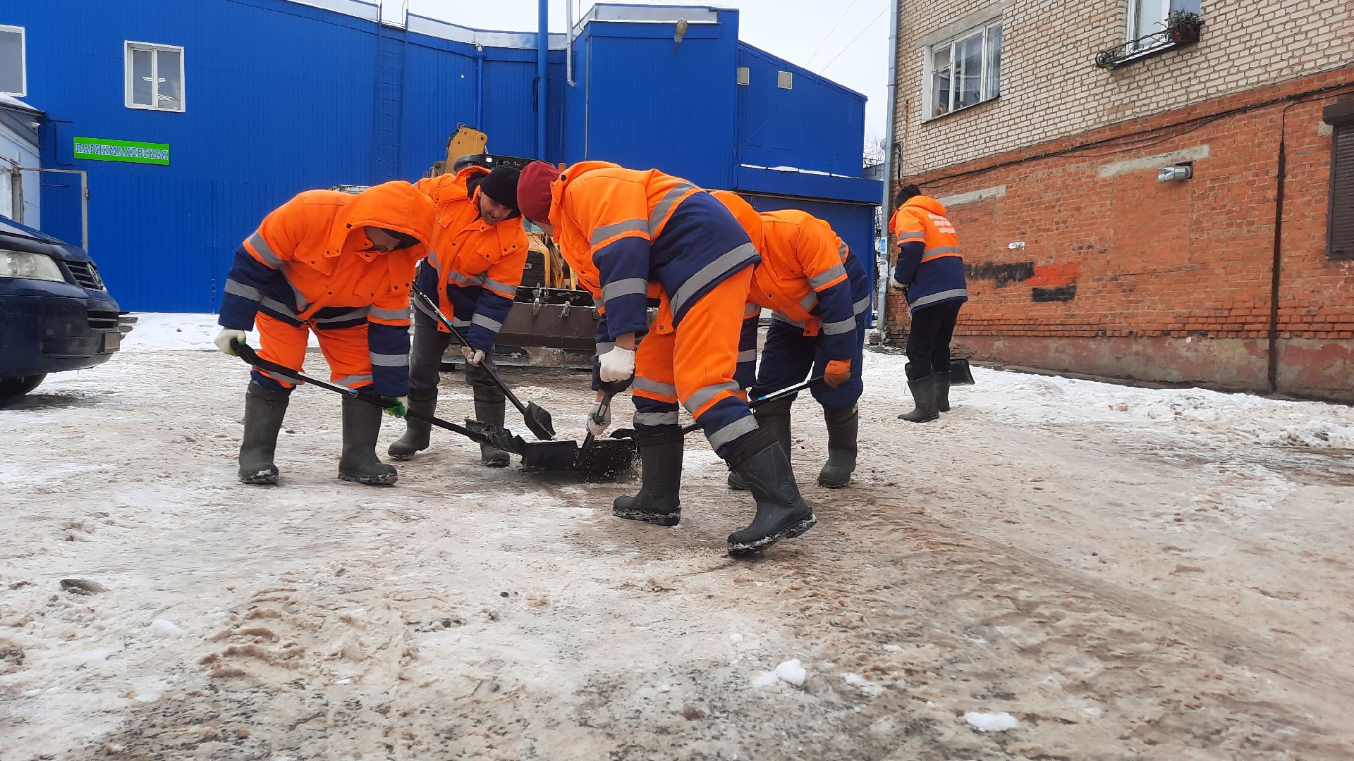 снегоуборка, жкх, Наро-Фоминск,