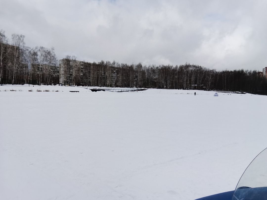 Балашиха, река, лёд, Пехорка