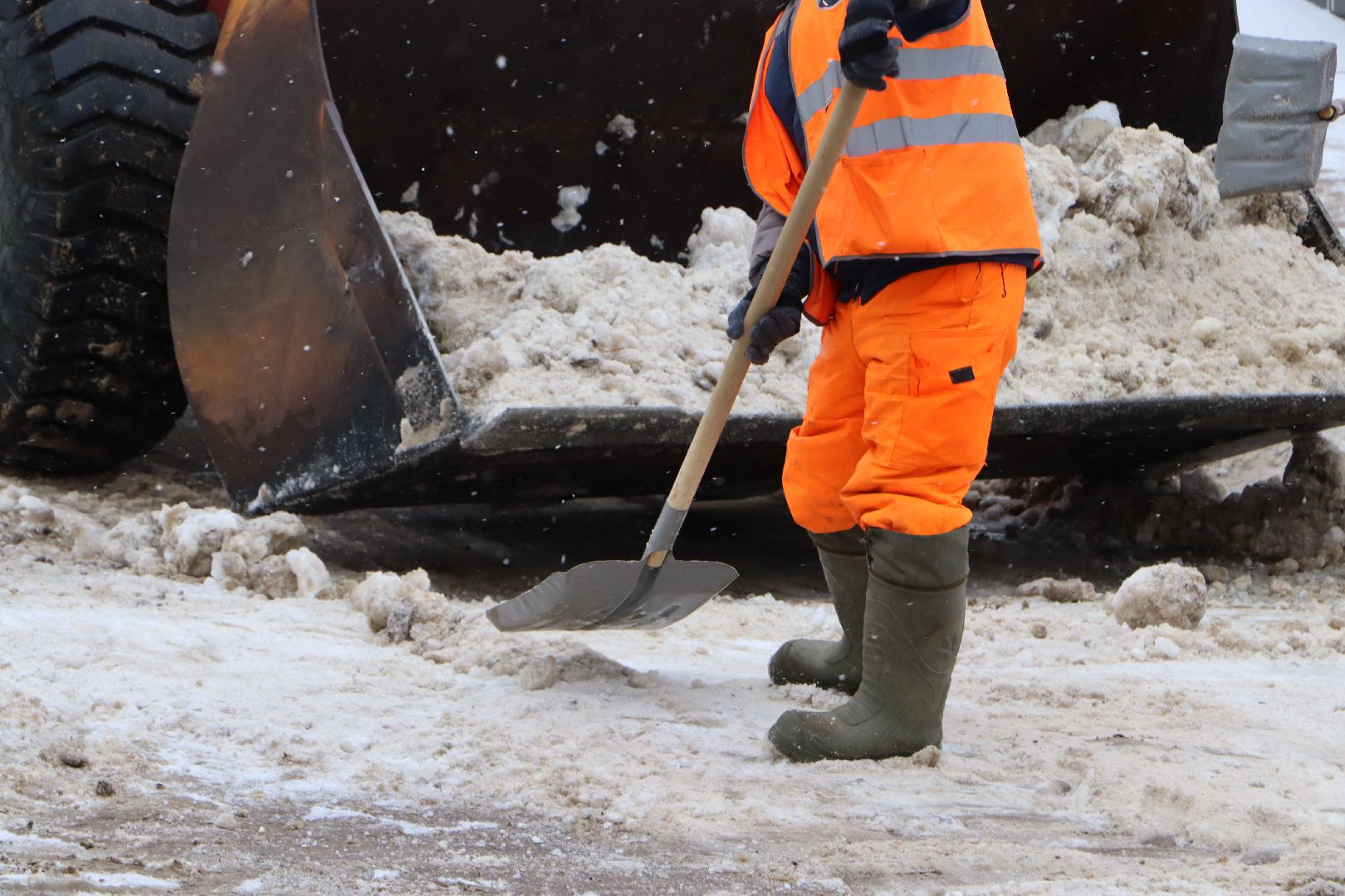 Серебряные Пруды, Мосавтодор, Снегопад, коммунальные службы,