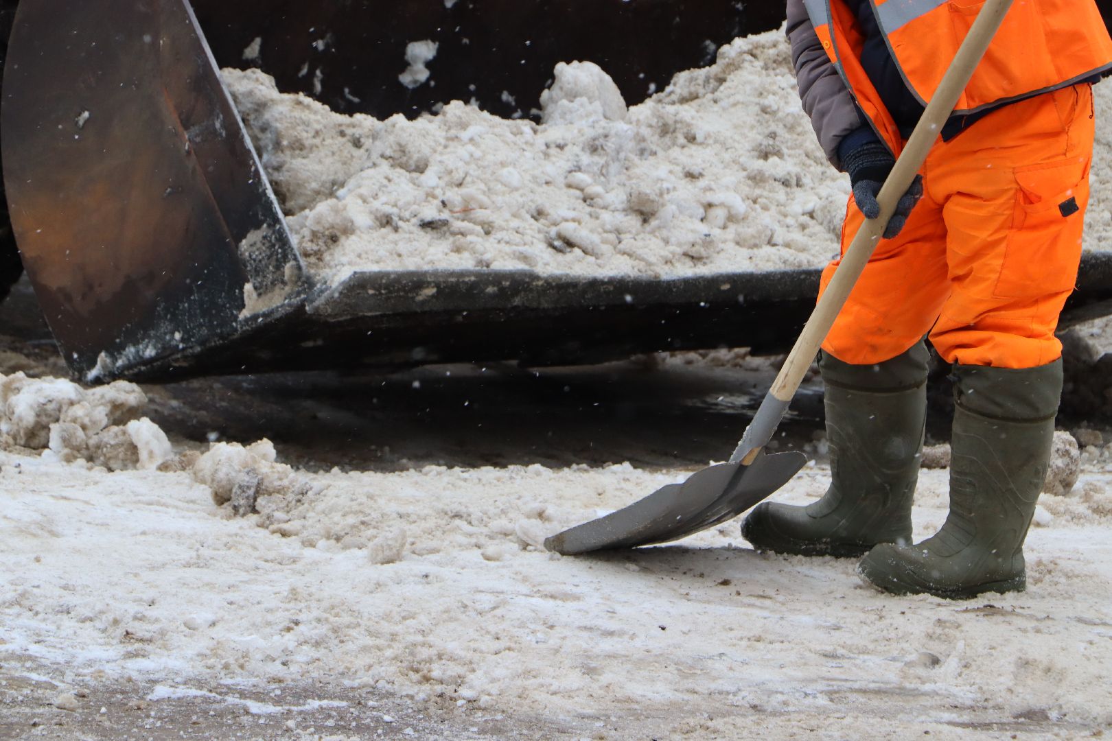 Серебряные Пруды, Мосавтодор, Снегопад, коммунальные службы,
