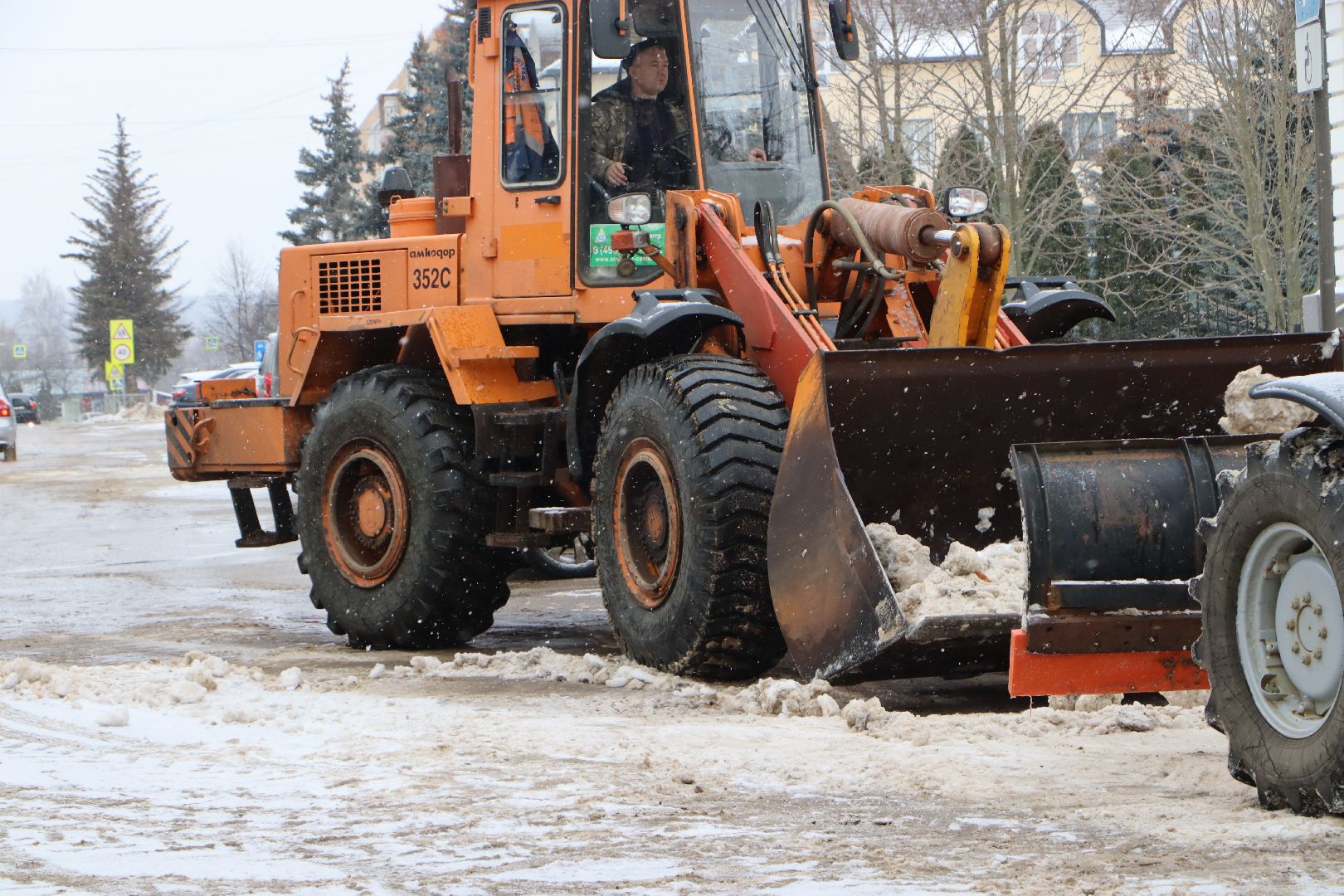 Серебряные Пруды, Мосавтодор, Снегопад, коммунальные службы,