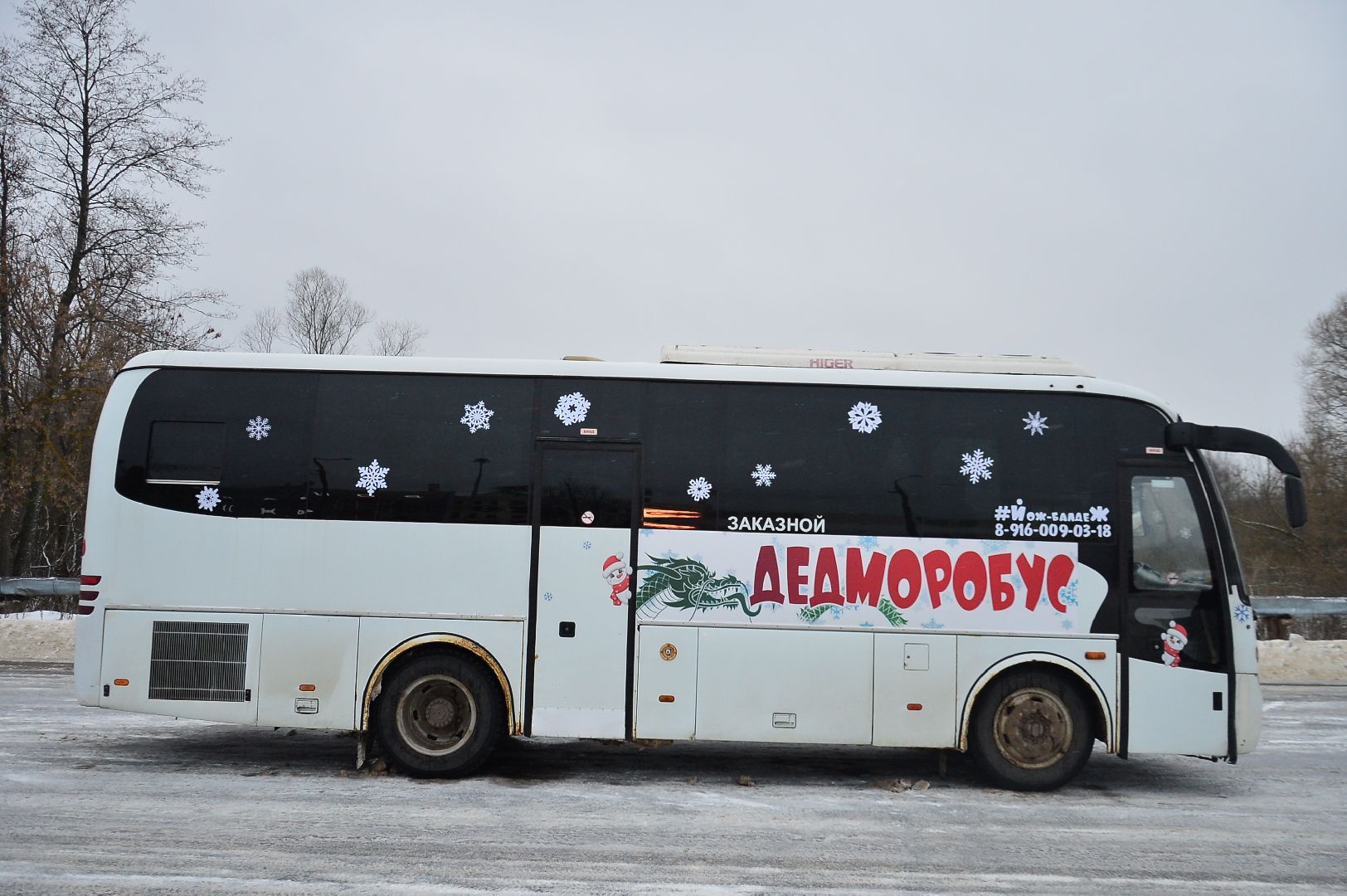 Дедморобус, Большая Шатура, Новый год,