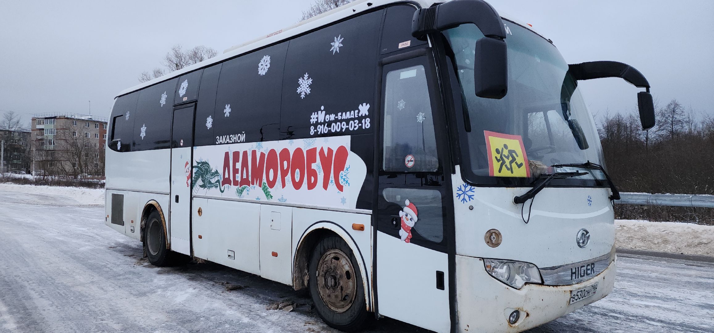 Дедморобус, Большая Шатура, Новый год,