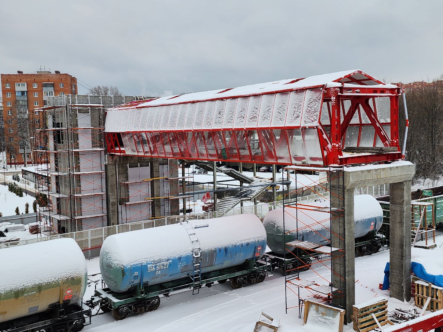 серпухов, подмосковье, строительство перехода, губернатор воробьев,