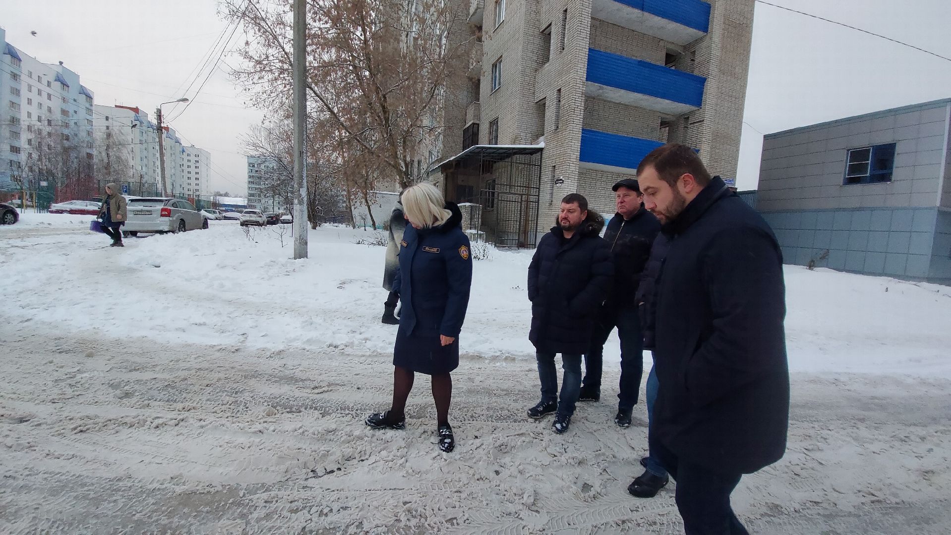 уборка дорог, уборка дворов, уборка снега, глава округа, снегоуборочная техника,