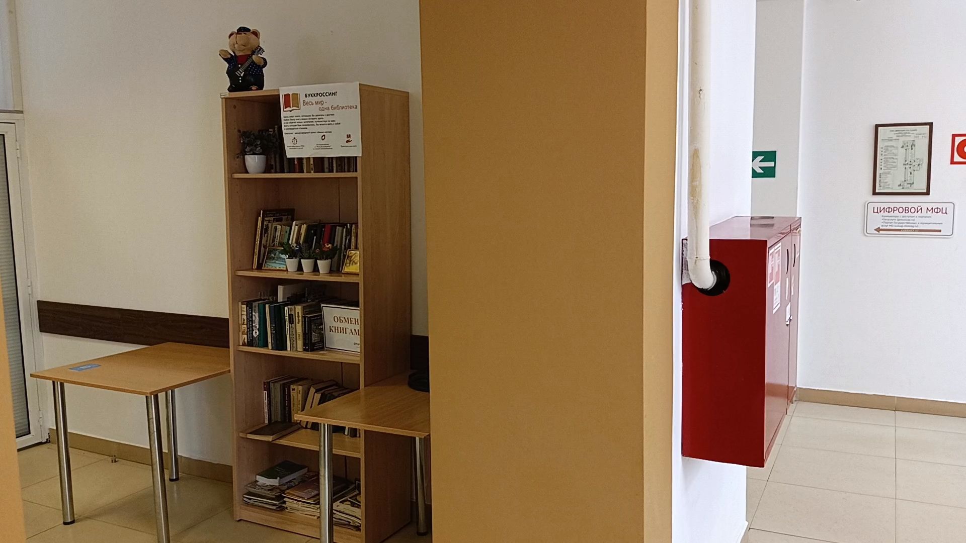 Коломна, буккроссинг, мфц, обмен книгами,