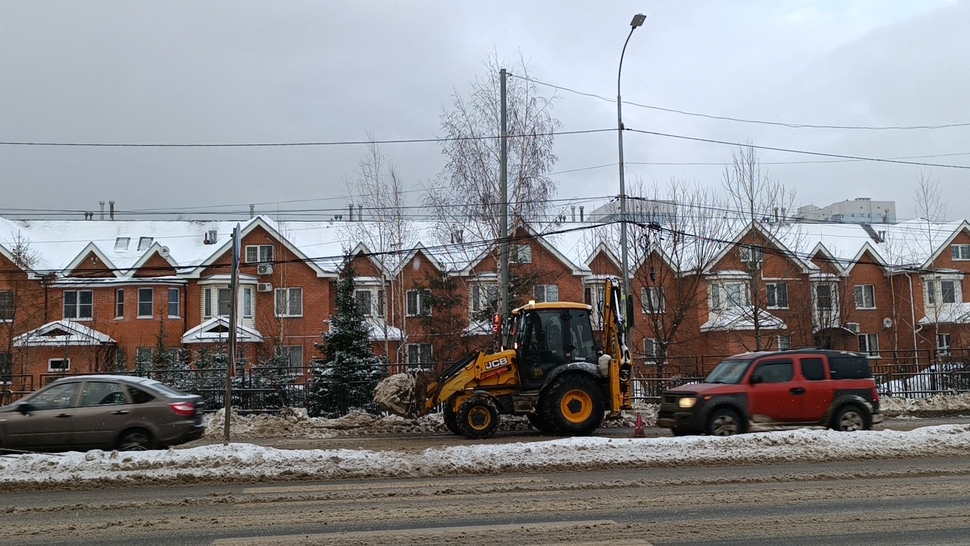 уборка снега, уборка дворов, лобня,