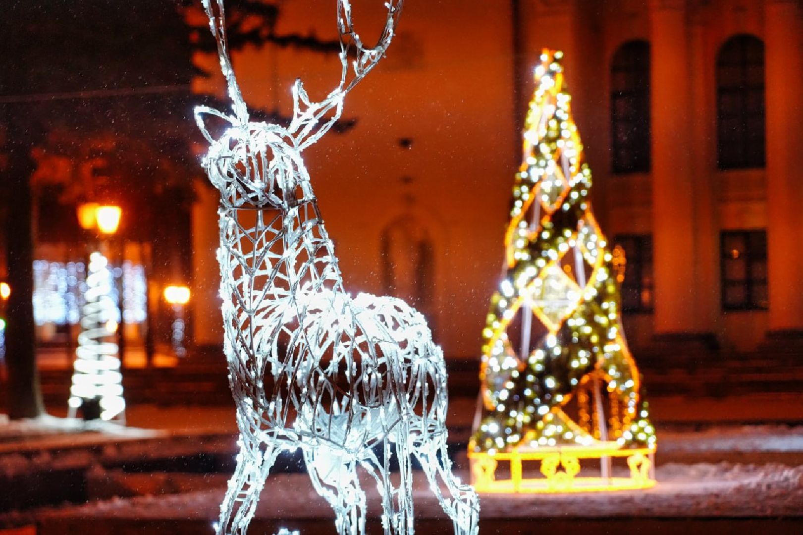 Сергиев Посад, Украшения, Новый год, Праздник, Иллюминация, Благоустройство,