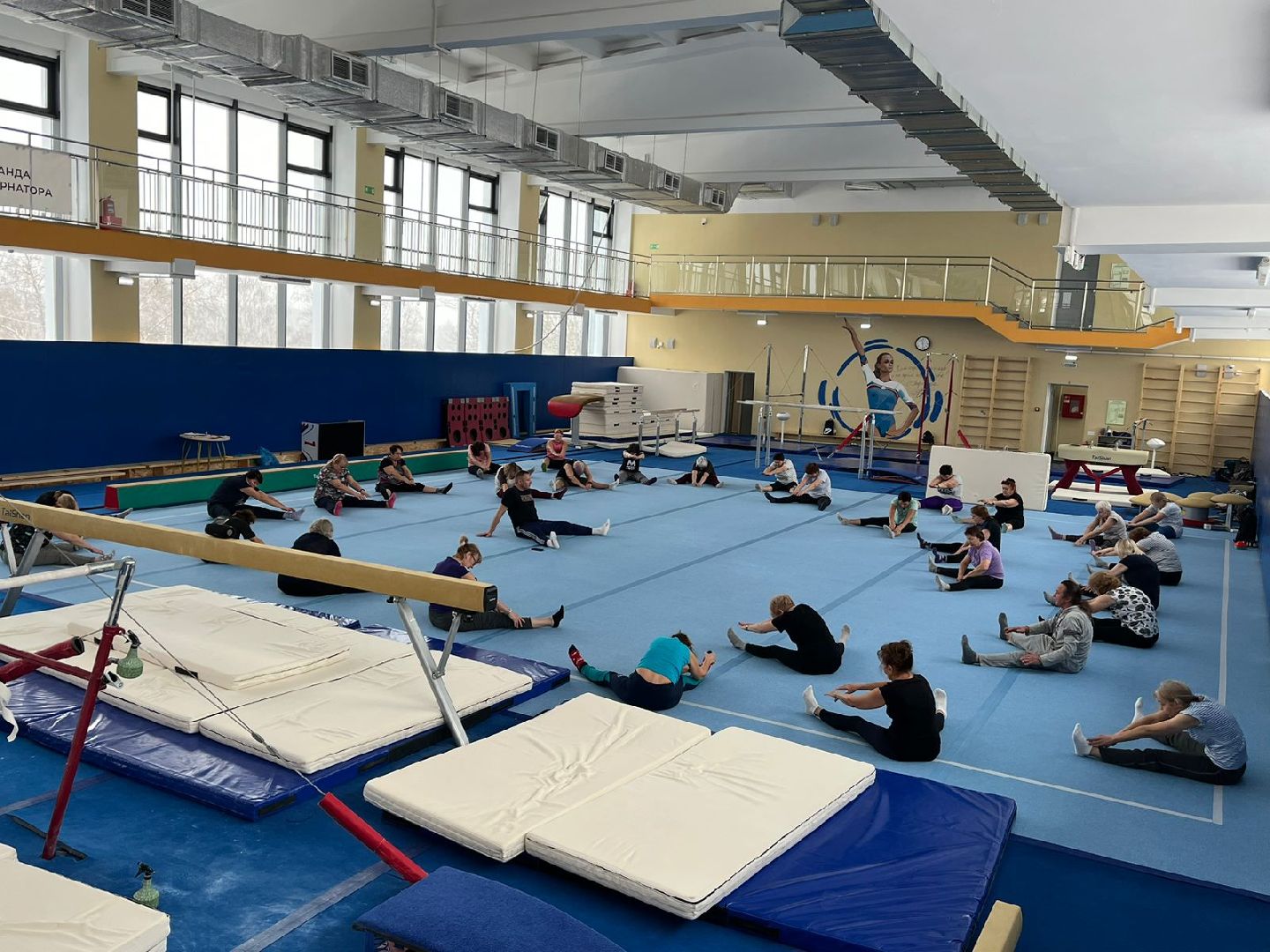 активное долголетие, Бабушки на спорте, Трудовые резервы, Наро-Фоминск,