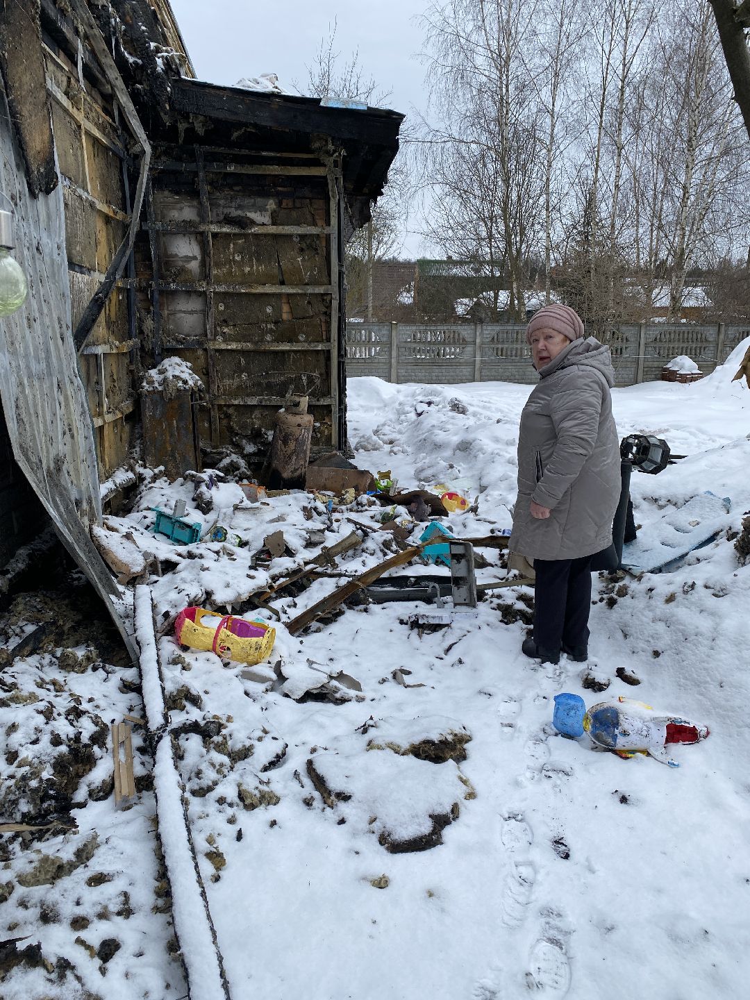 Пожар, Чехов, дом