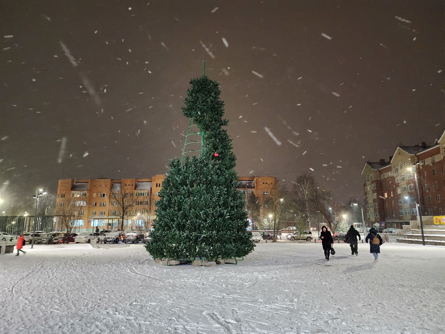 зима, дворец культуры, фрязино,