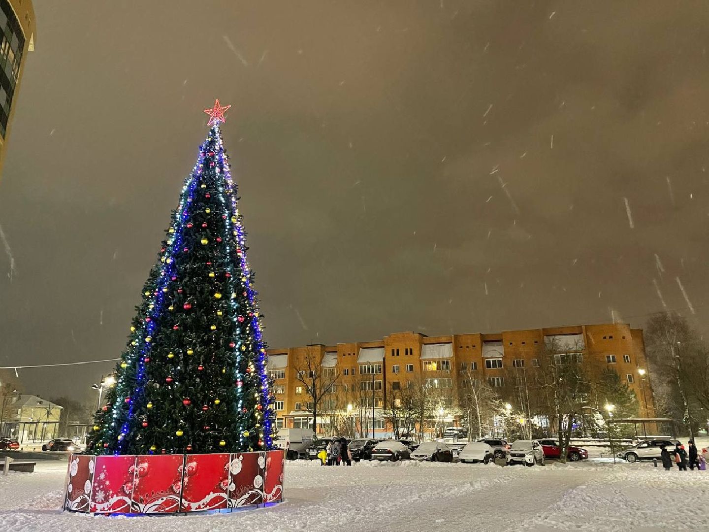 зима, дворец культуры, фрязино,