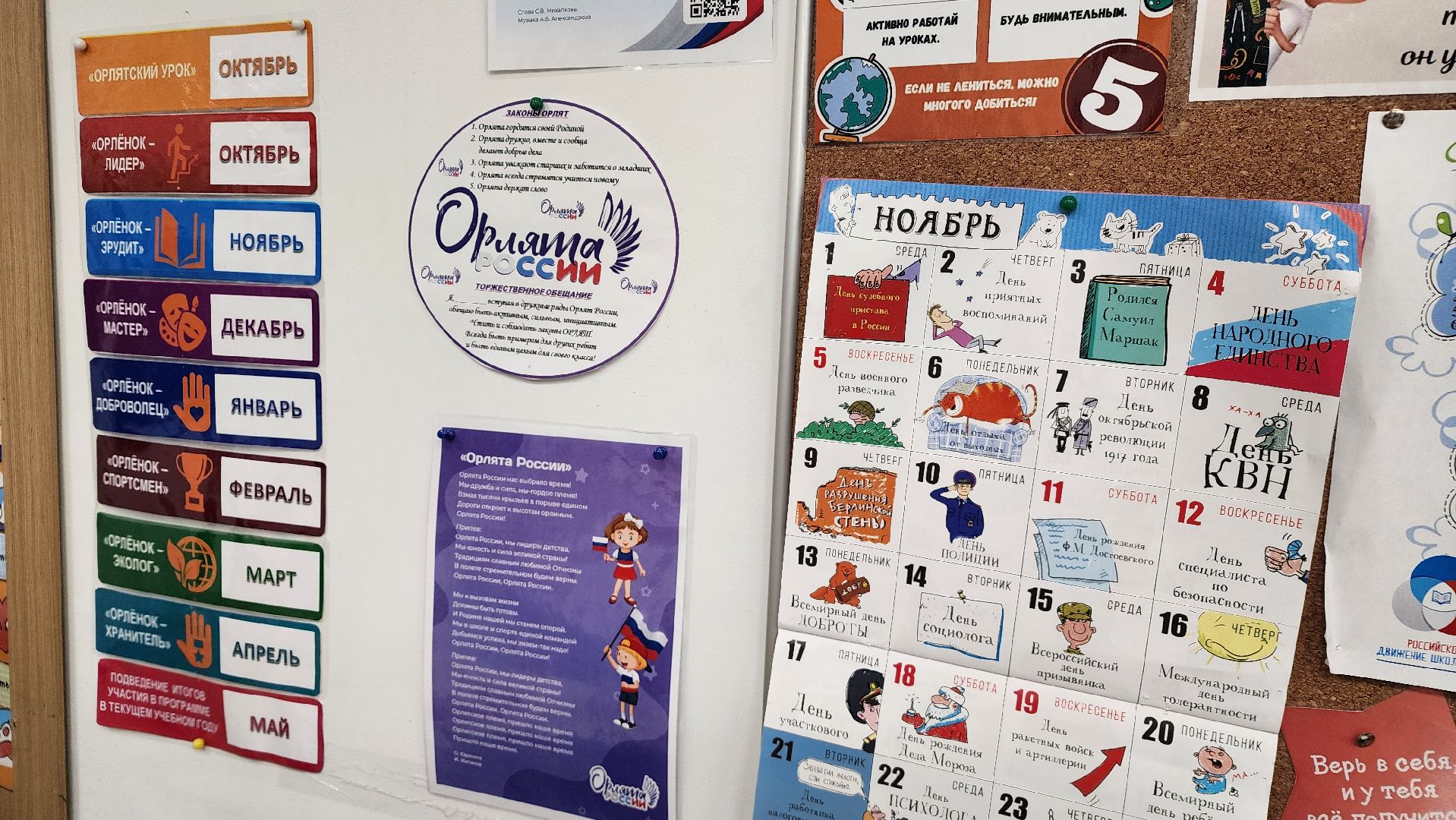 орлята России, движение первых, образование,