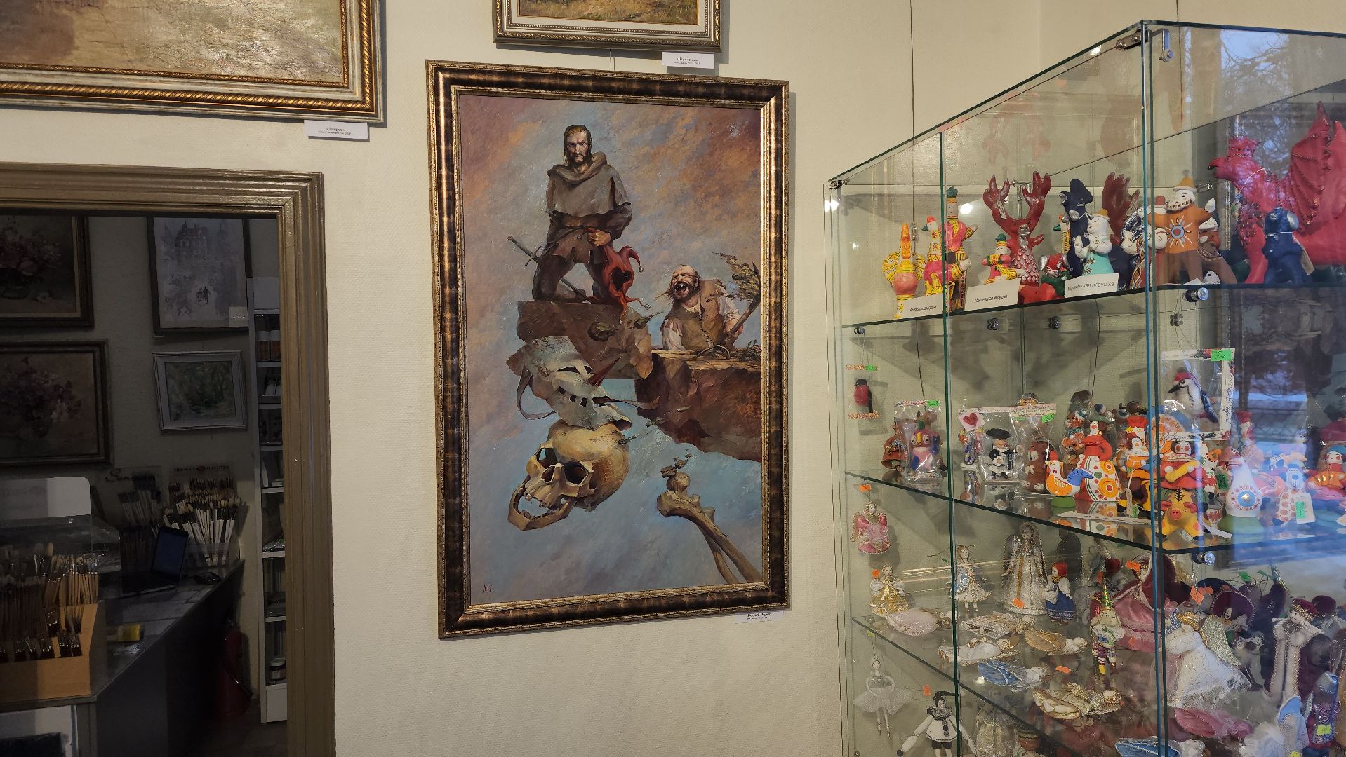 галерея 5 Дом, выставка, Шмельков, сюрреализм, Марута,