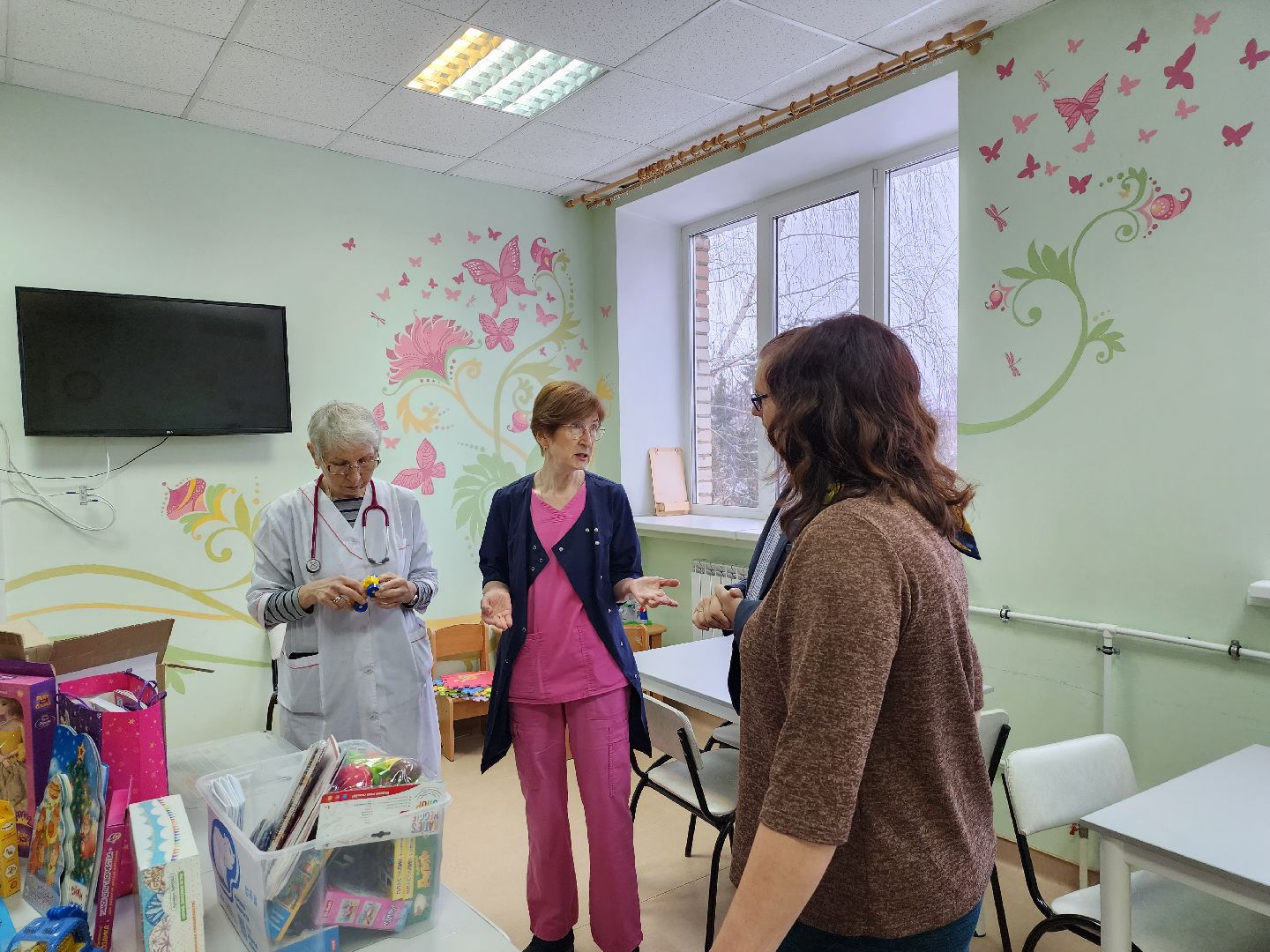 коробка храбрости, Добрая комната, Дубна, Дети, Здоровье, Дубненская больница, Единая Россия,