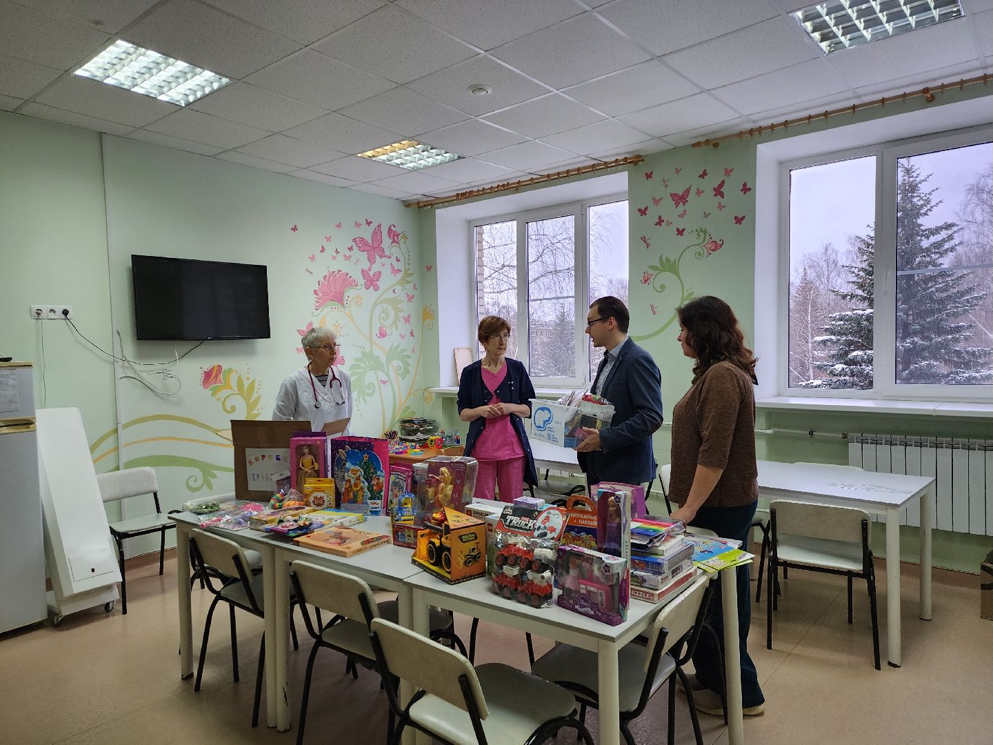 коробка храбрости, Добрая комната, Дубна, Дети, Здоровье, Дубненская больница, Единая Россия,