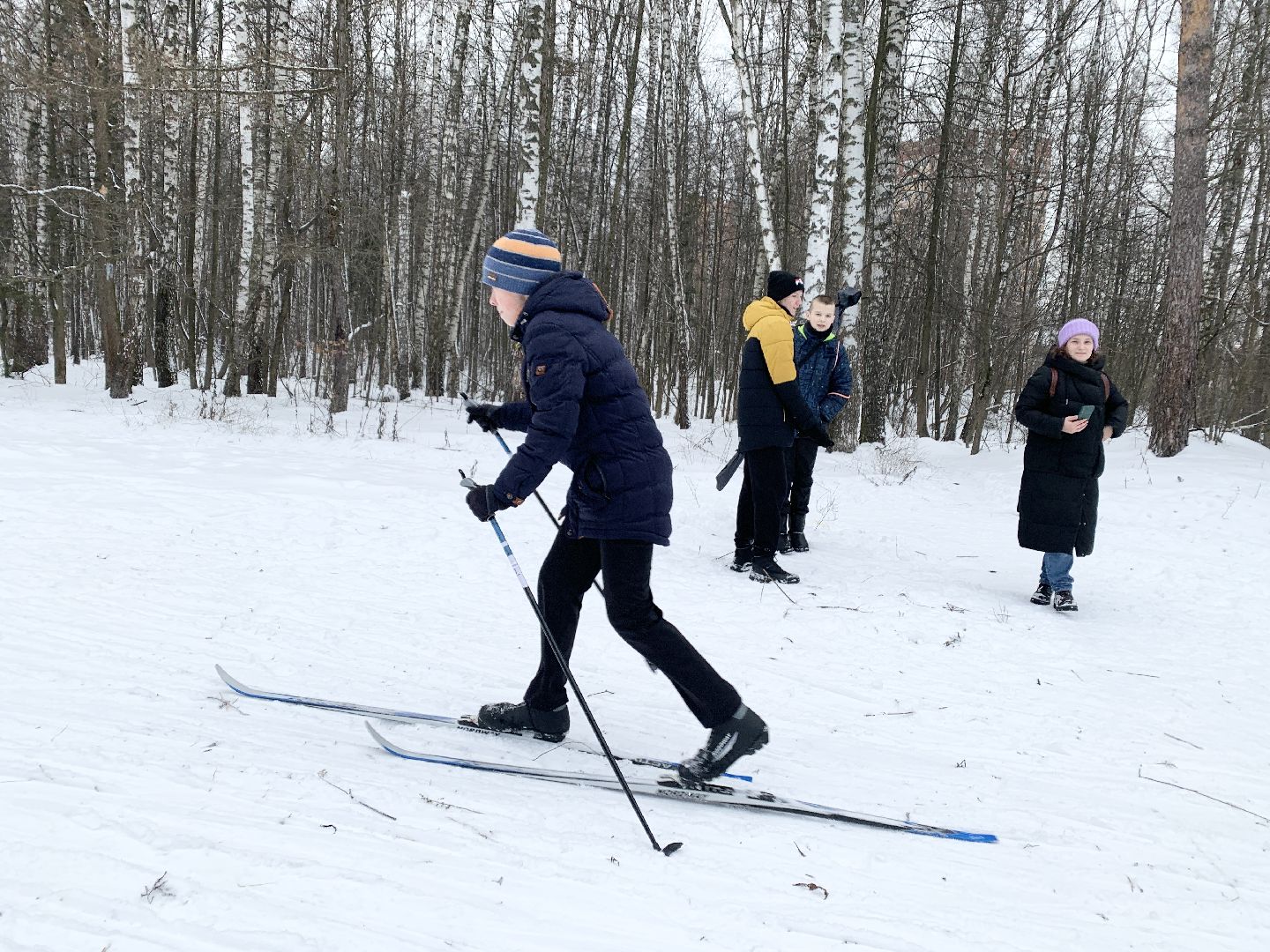 Балашиха, Подмосковье, Общество, Зима в Подмосковье, Открытие зимнего сезона, Лыжная трасса, Тренировки, Школы,