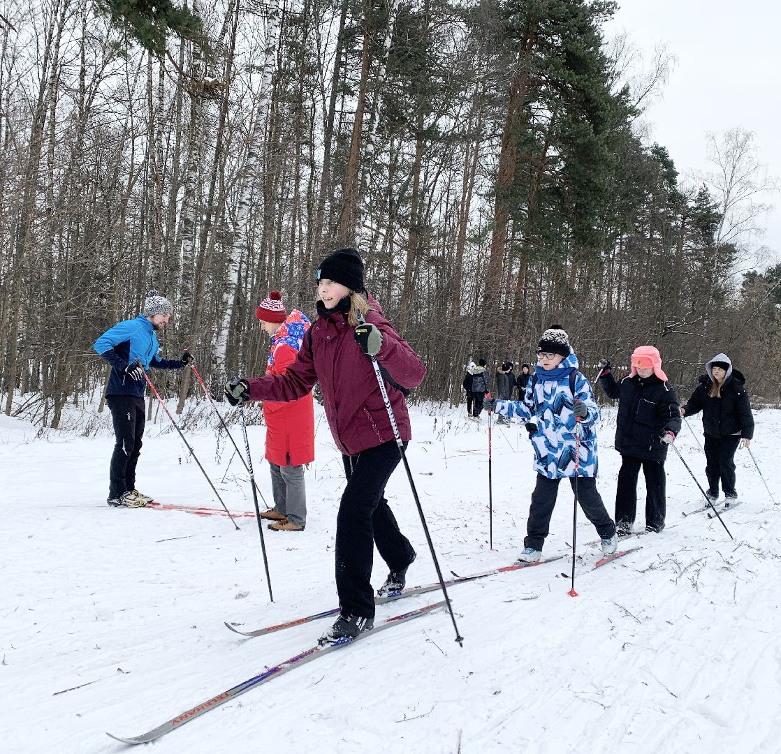 Балашиха, Подмосковье, Общество, Зима в Подмосковье, Открытие зимнего сезона, Лыжная трасса, Тренировки, Школы,