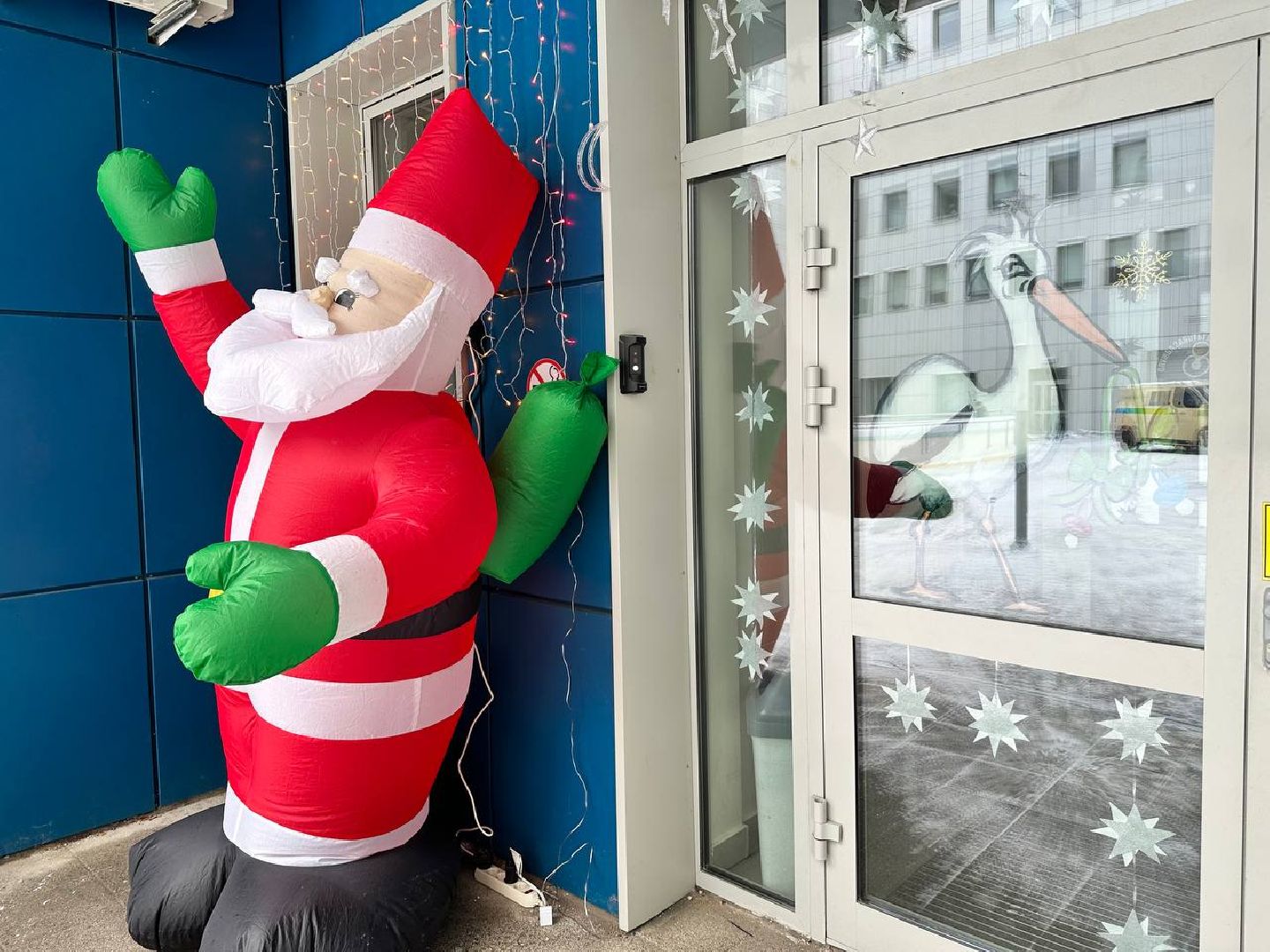 новогодние украшения, праздники, новый год, наро-фоминский перинатальный центр,