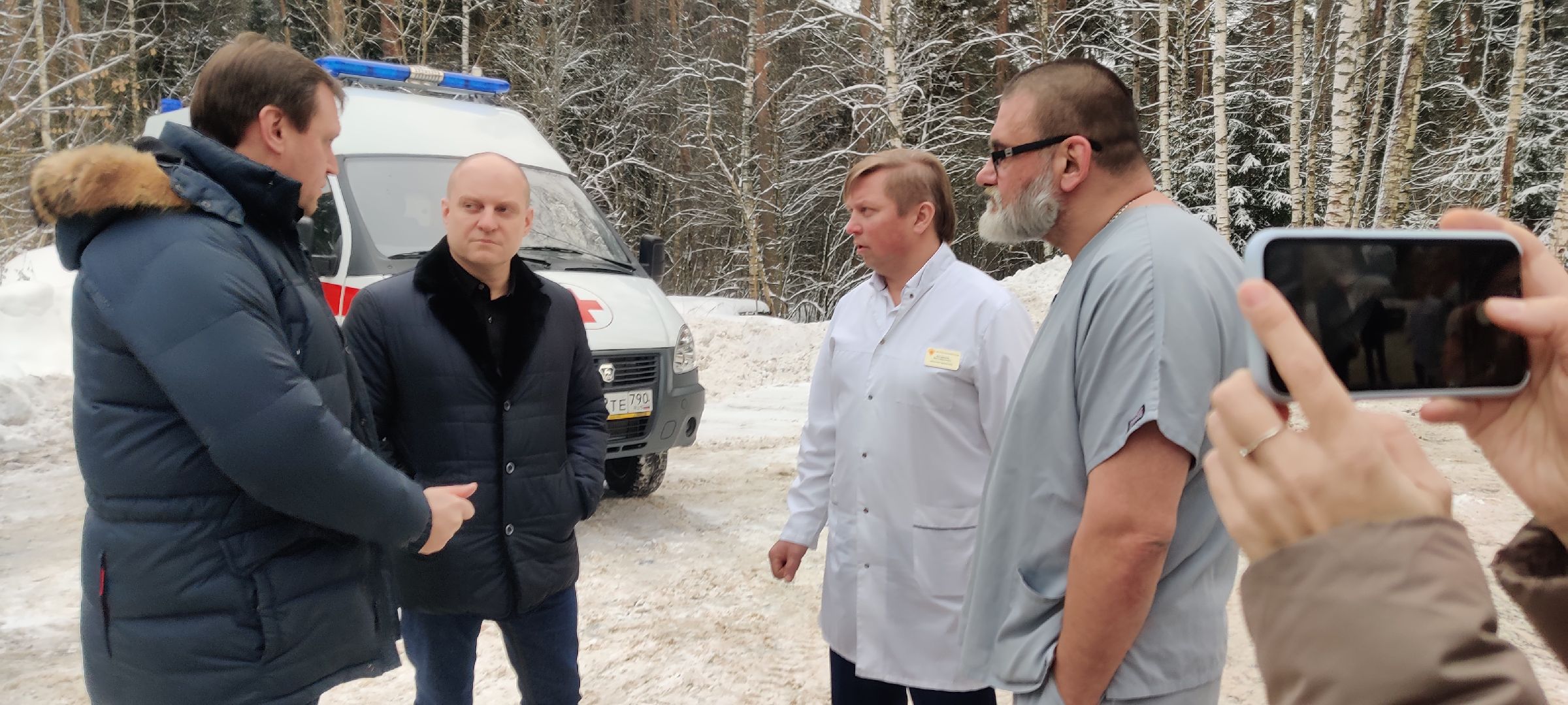 красноармейск, г.о. пушкинский, медсанчасть 154, ремонт поликлиники, депутат,