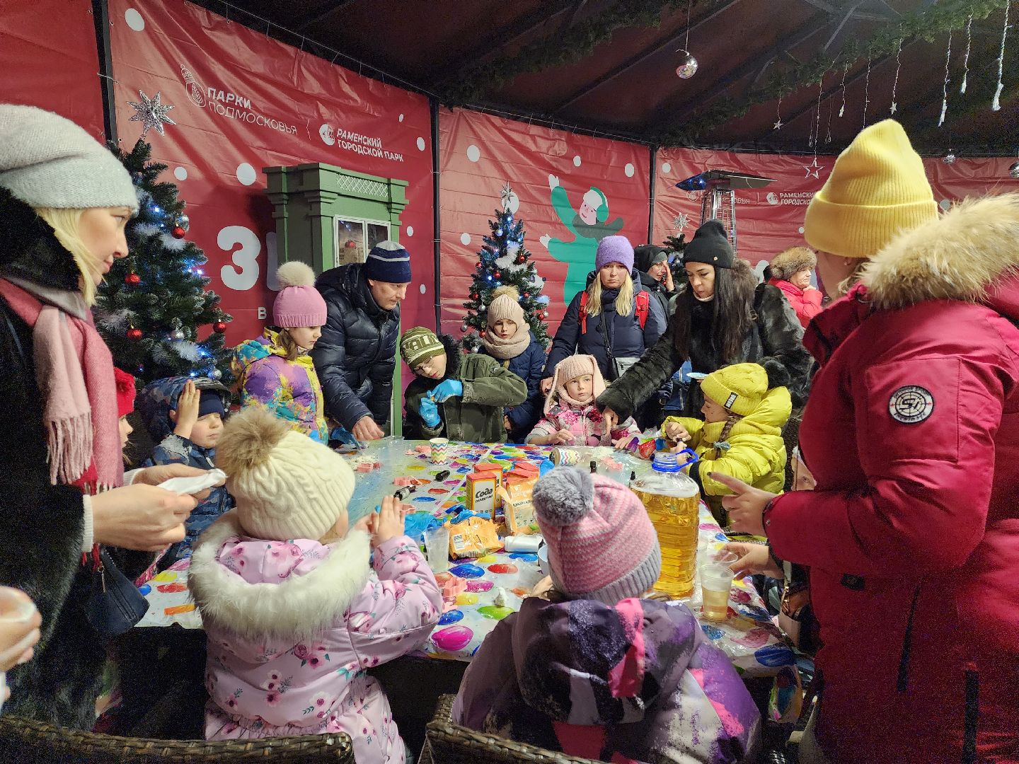 раменское, культура, раменский городской парк, резиденция деда мороза,