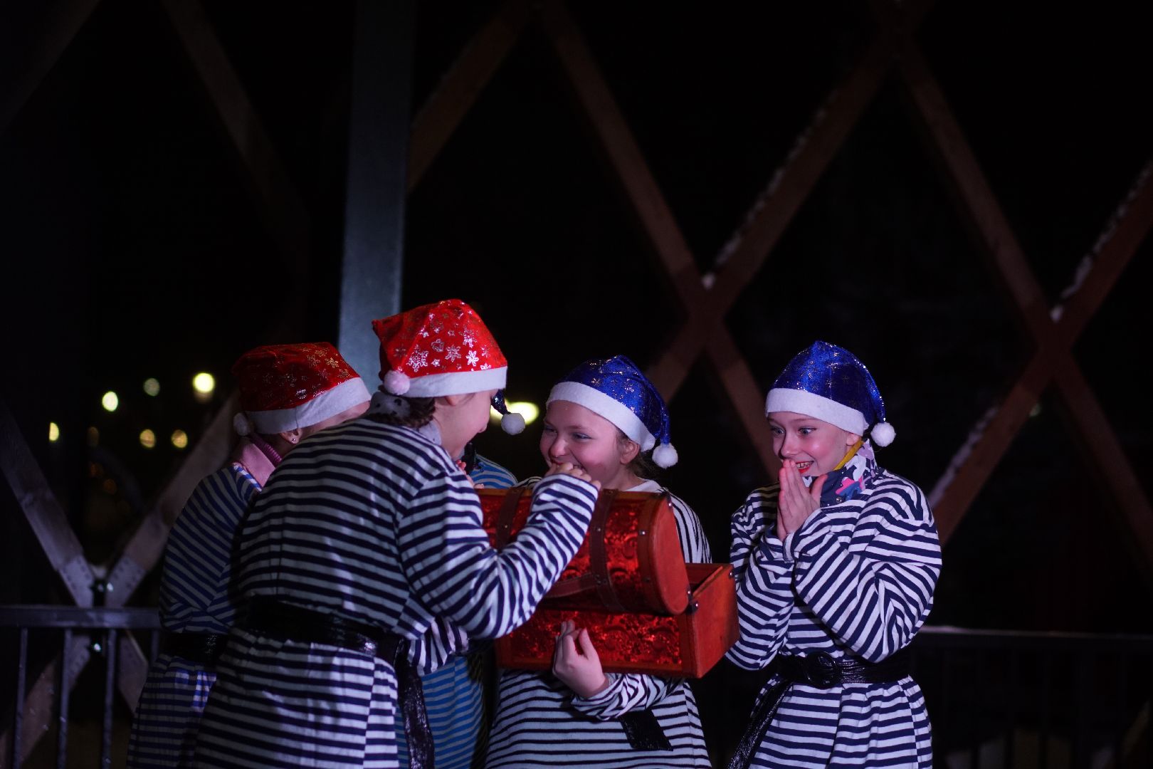 Егорьевск, Подмосковье, Новый год, оркестр, снеговики, оркестр снеговиков, новый год, праздник, елка,