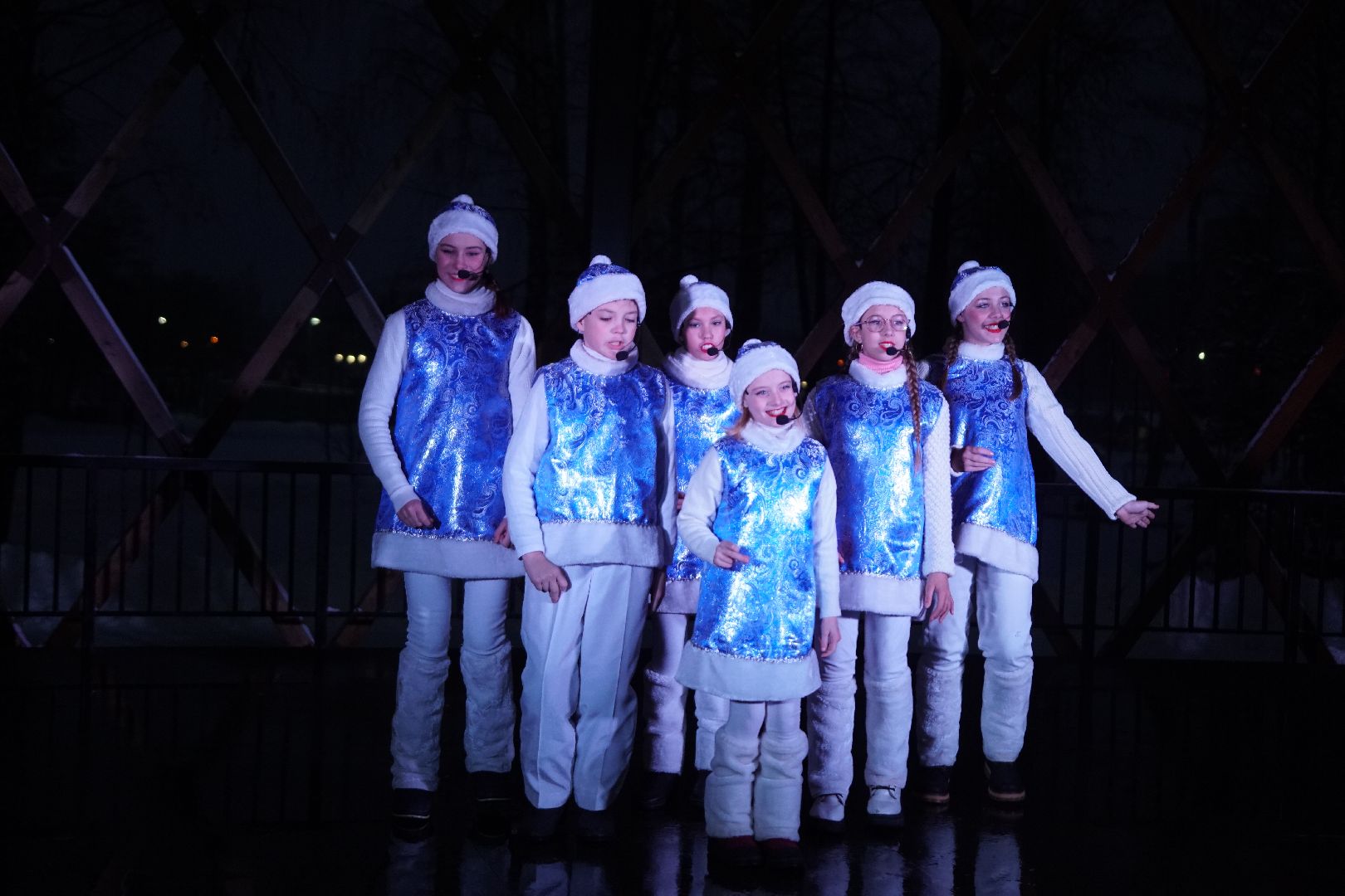 Егорьевск, Подмосковье, Новый год, оркестр, снеговики, оркестр снеговиков, новый год, праздник, елка,