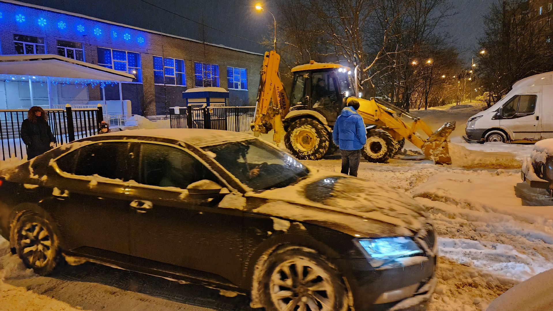 Подмосковье, городской округ пушкинский, Ивантеевка, непогода, Снегопад, Образование, Дети, родители,