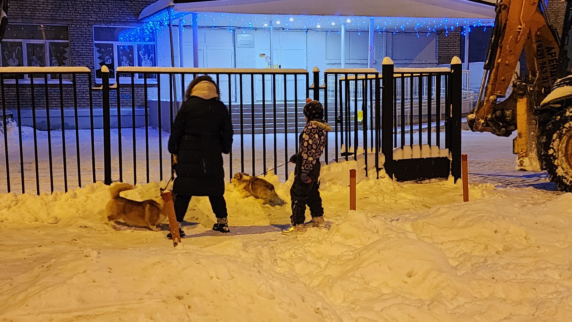 Подмосковье, городской округ пушкинский, Ивантеевка, непогода, Снегопад, Образование, Дети, родители,